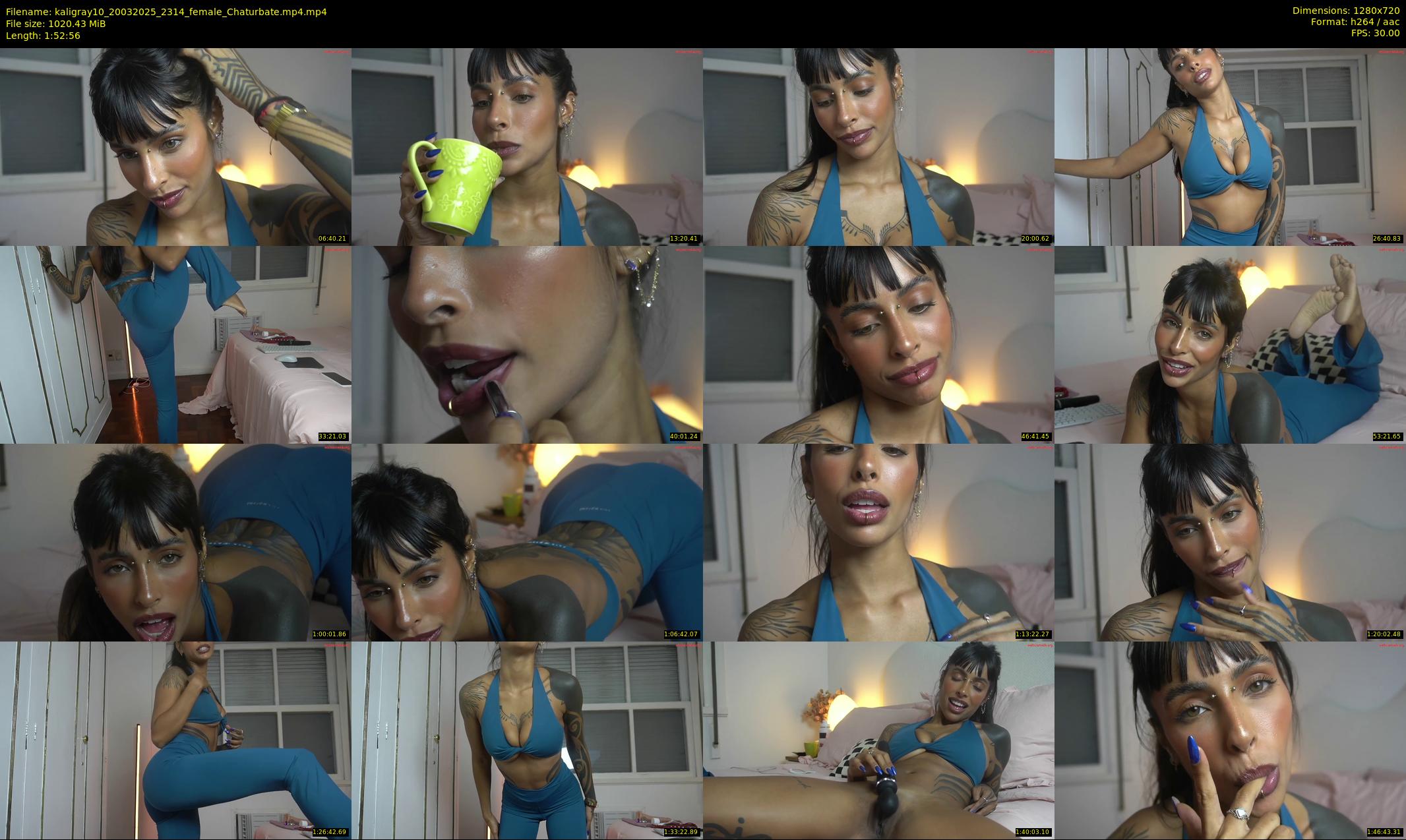 kaligray10 — 113 minute Chaturbate female cam show recording, 720p, Mar 20, 2025