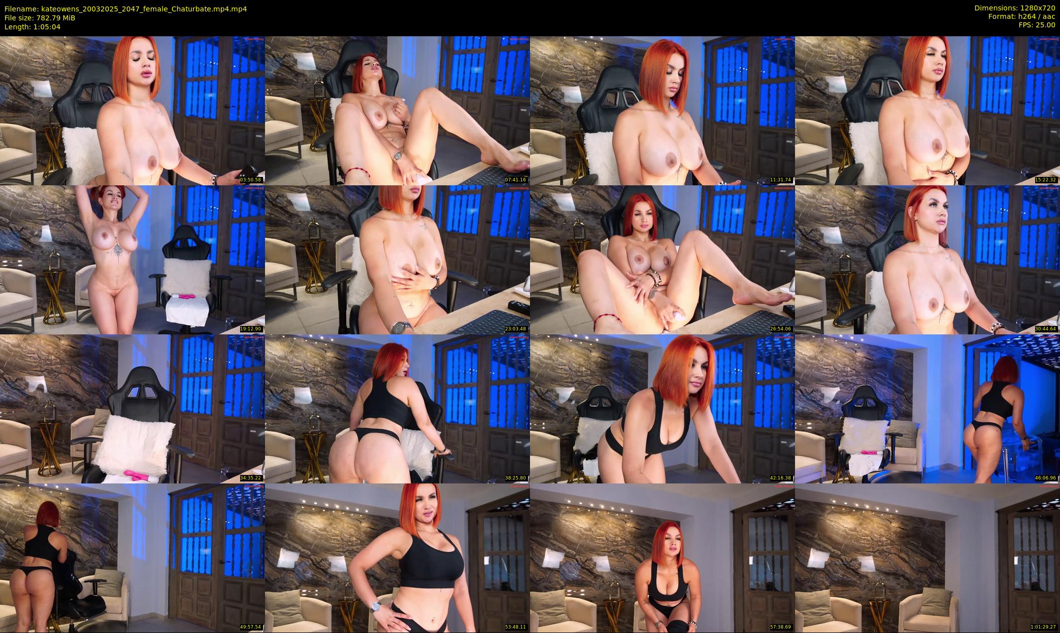 kateowens — 66 minute Chaturbate female cam show recording, 720p, Mar 20, 2025