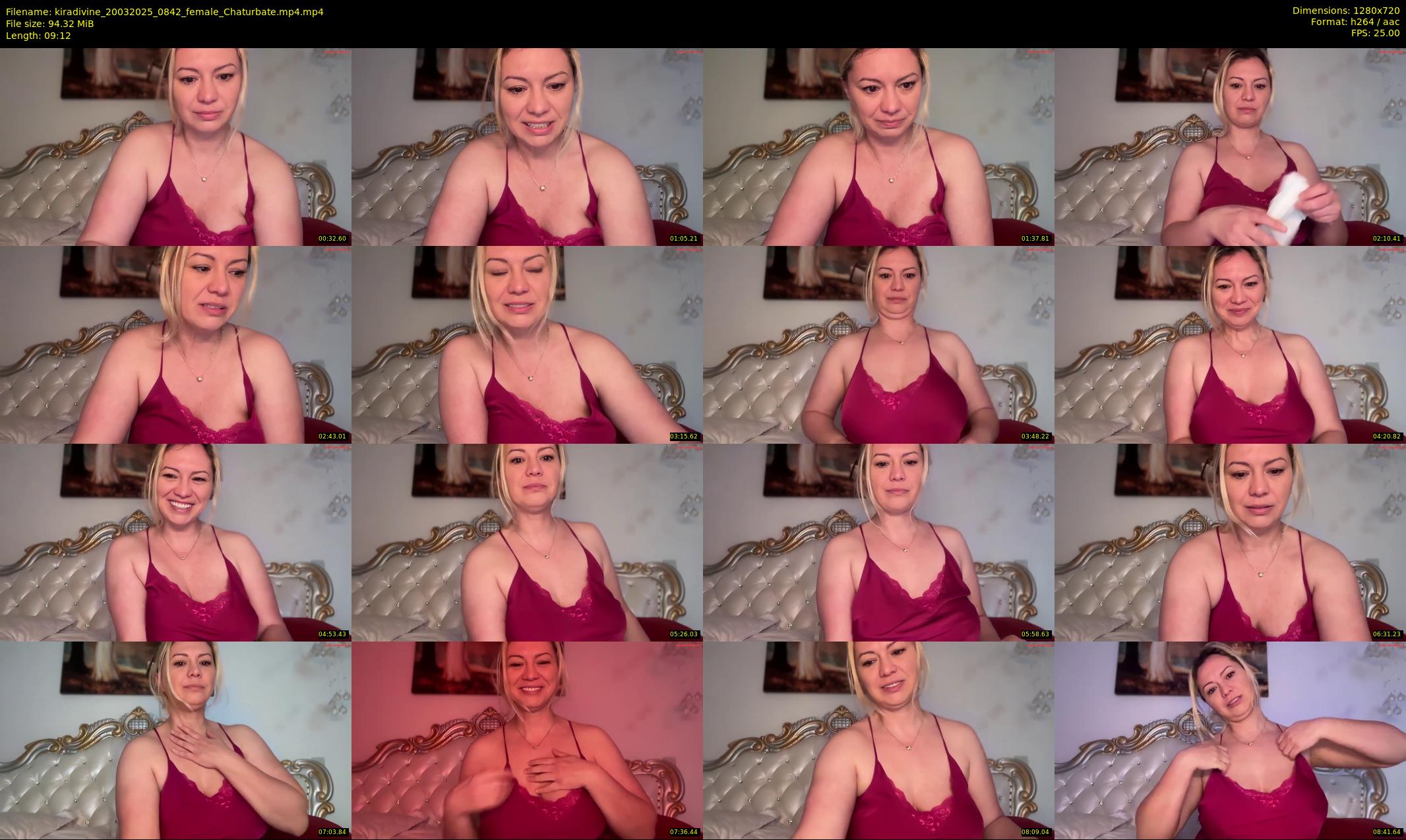 kiradivine — 10 minute Chaturbate female cam show recording, 720p, Mar 20, 2025