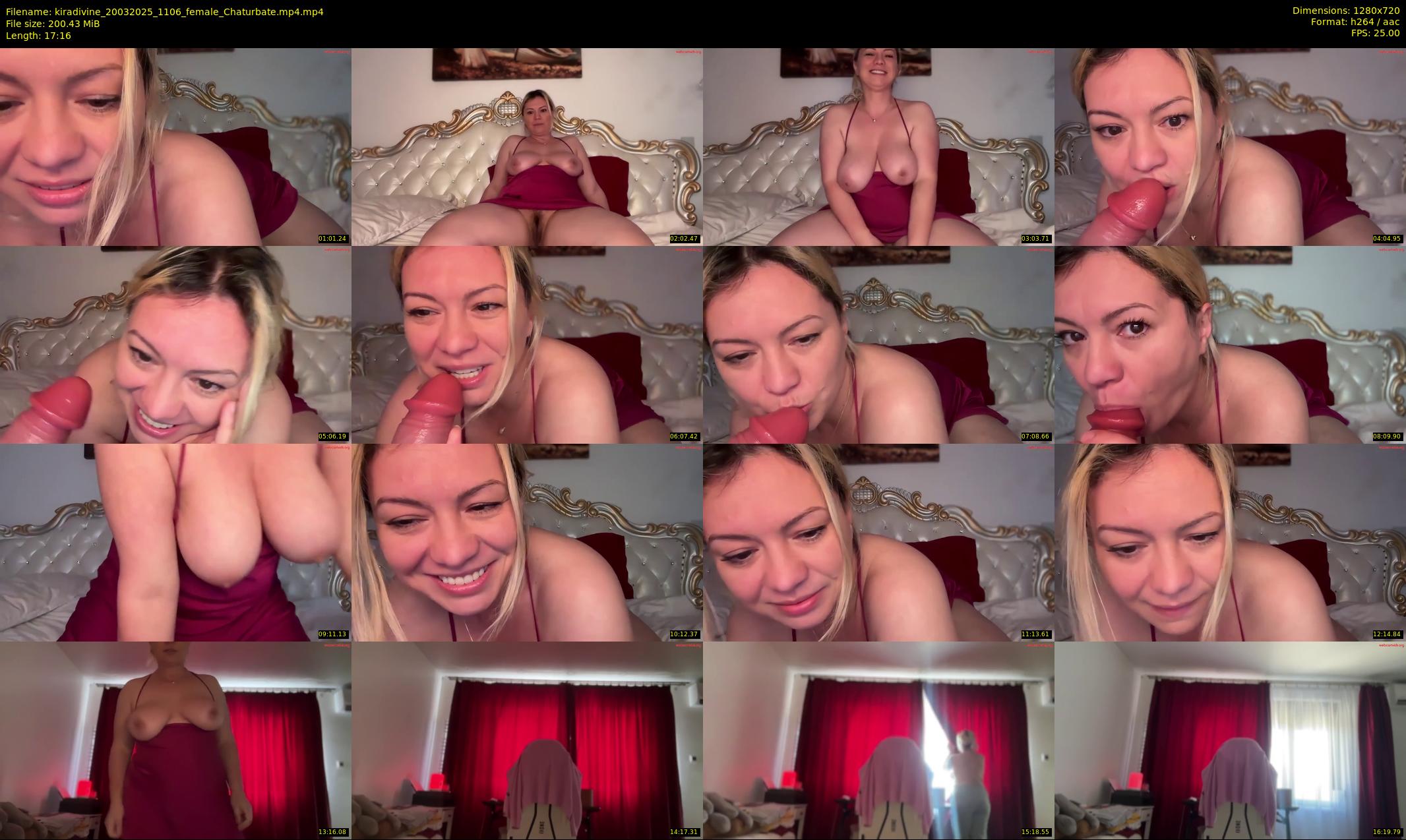 kiradivine — 18 minute Chaturbate female cam show recording, 720p, Mar 20, 2025
