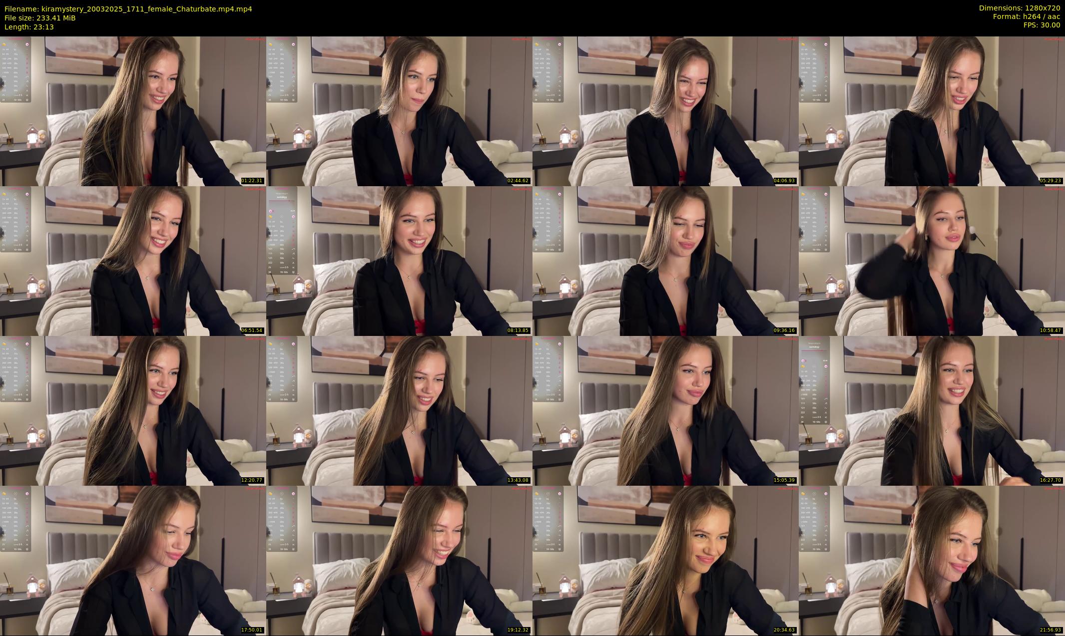 kiramystery — 24 minute Chaturbate female cam show recording, 720p, Mar 20, 2025