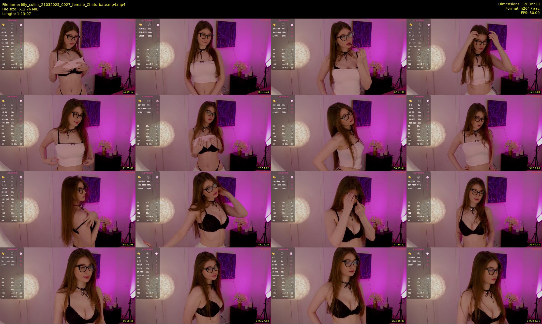lilly_colins — 74 minute Chaturbate female cam show recording, 720p, Mar 21, 2025