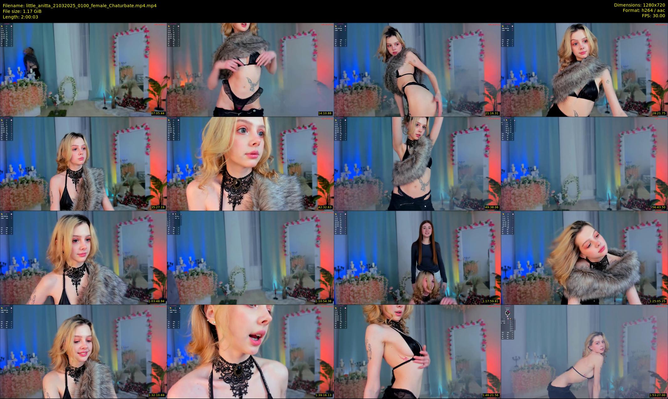 little_anitta — 121 minute Chaturbate female cam show recording, 720p, Mar 21, 2025