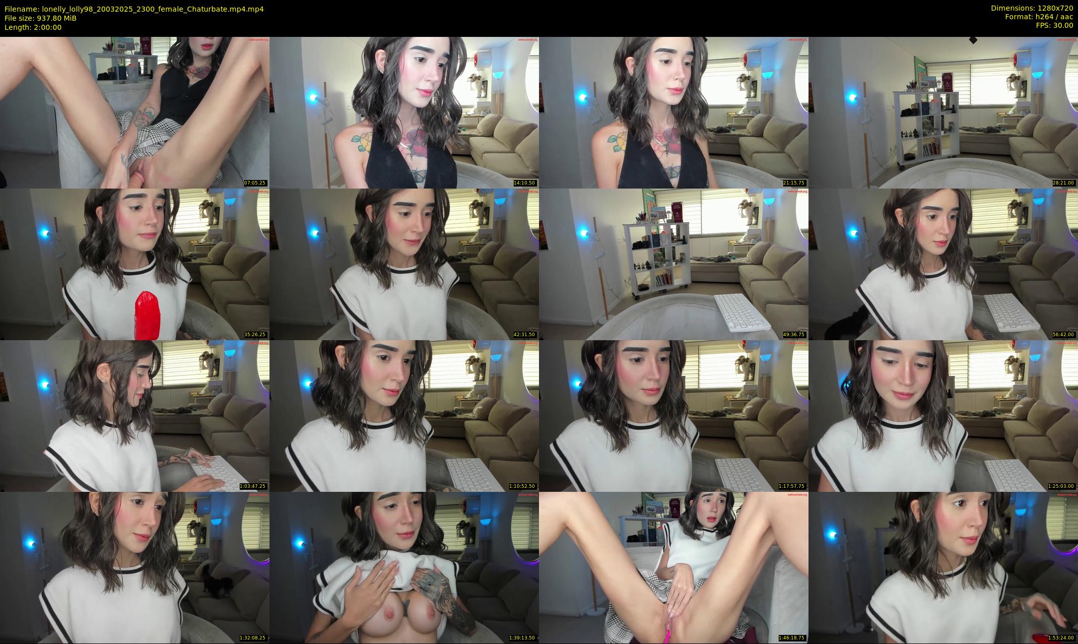 lonelly_lolly98 — 120 minute Chaturbate female cam show recording, 720p, Mar 20, 2025
