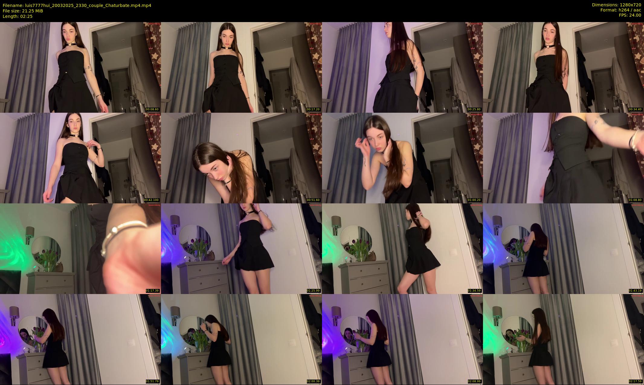 luis7777hui — 3 minute Chaturbate couple cam show recording, 720p, Mar 20, 2025