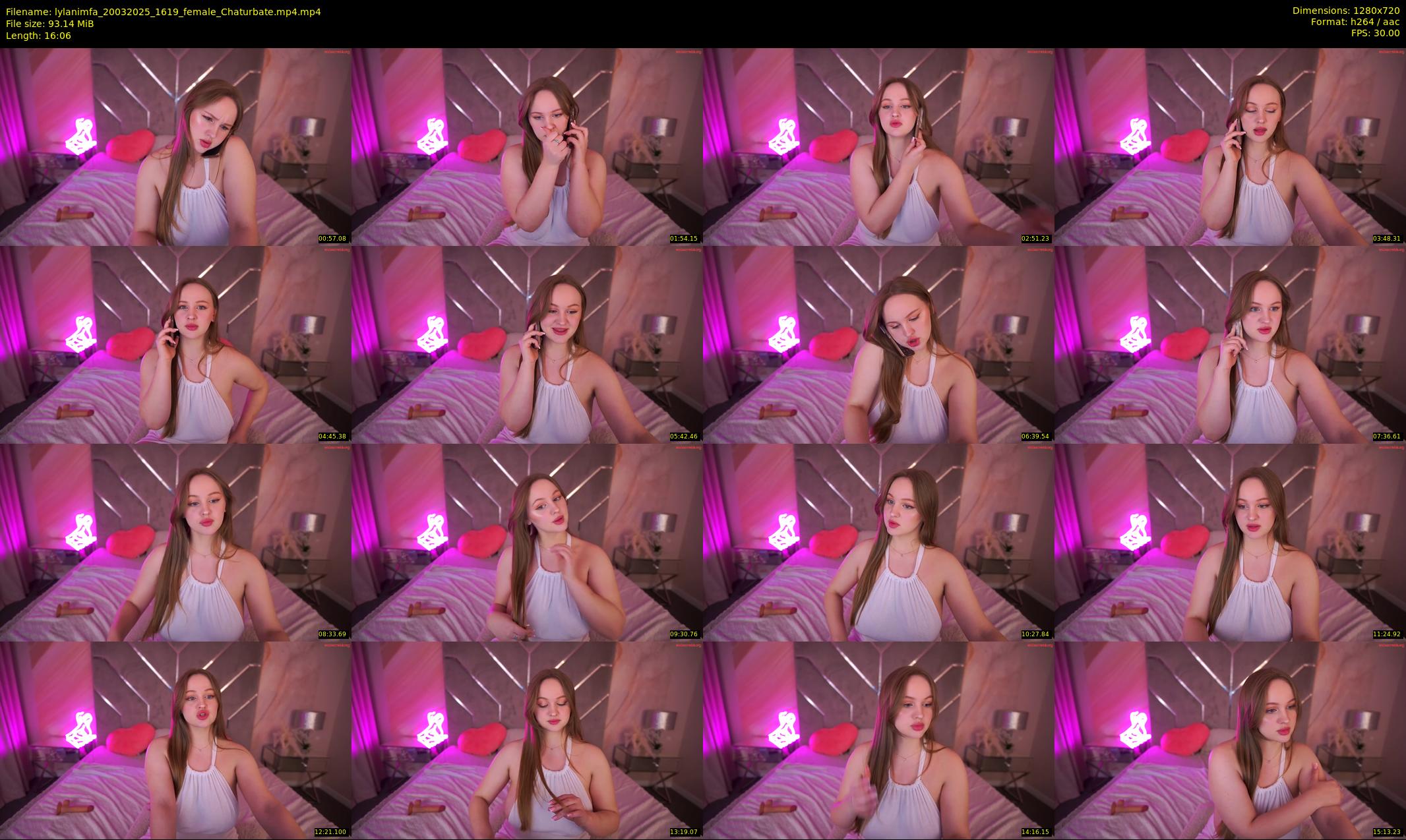 lylanimfa — 17 minute Chaturbate female cam show recording, 720p, Mar 20, 2025