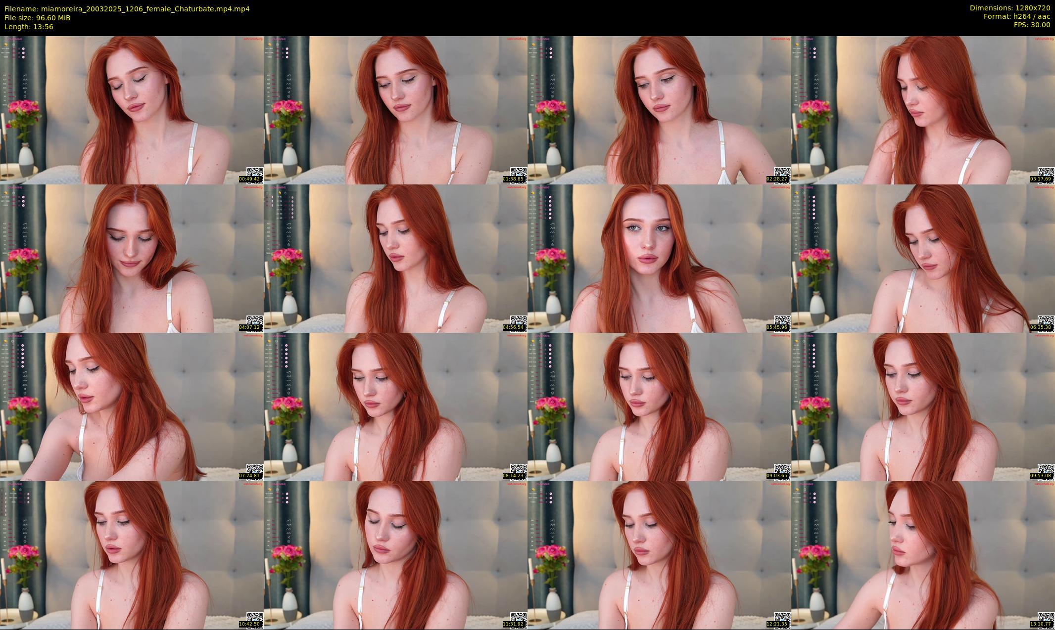 miamoreira — 14 minute Chaturbate female cam show recording, 720p, Mar 20, 2025