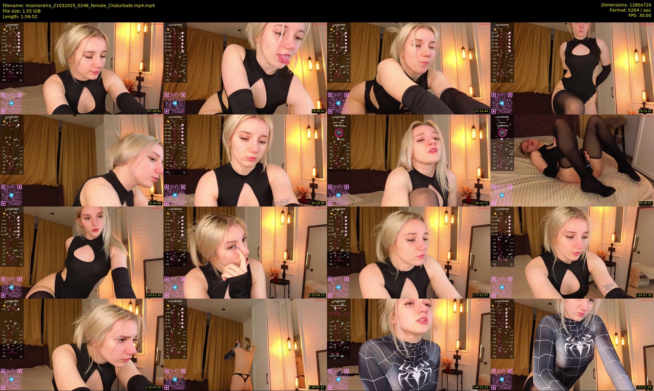 miamoreira — 120 minute Chaturbate female cam show recording, 720p, Mar 21, 2025