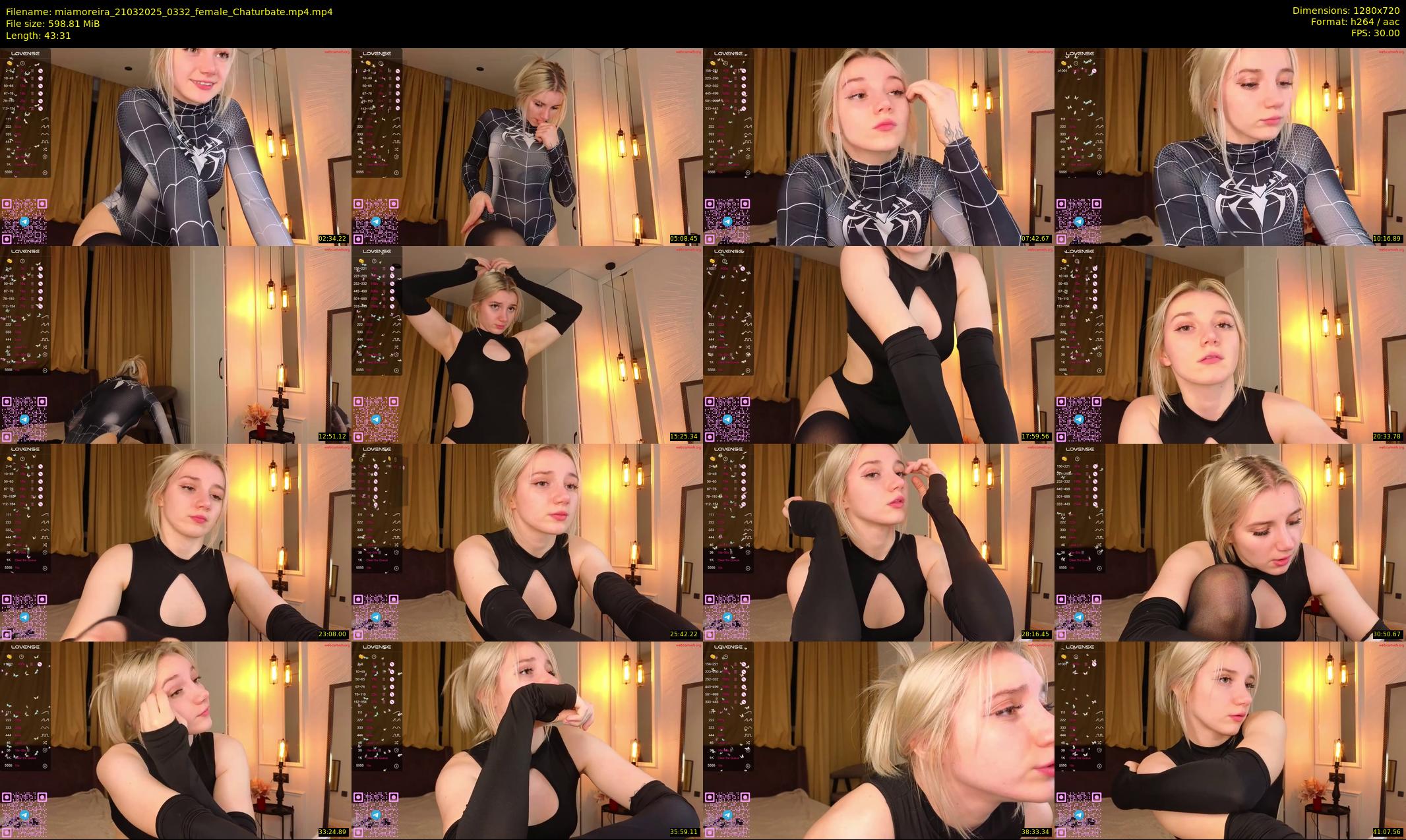 miamoreira — 44 minute Chaturbate female cam show recording, 720p, Mar 21, 2025