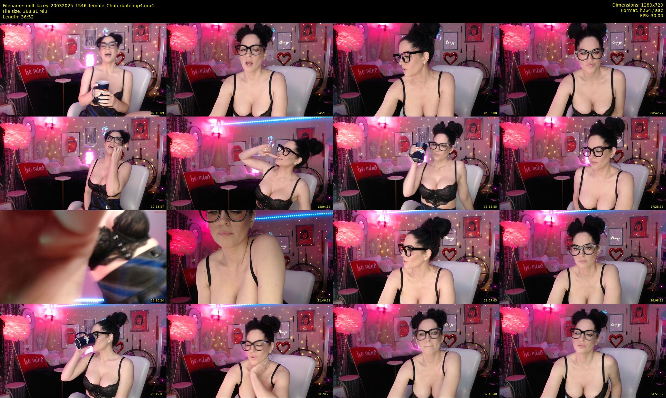 milf_lacey — 37 minute Chaturbate female cam show recording, 720p, Mar 20, 2025