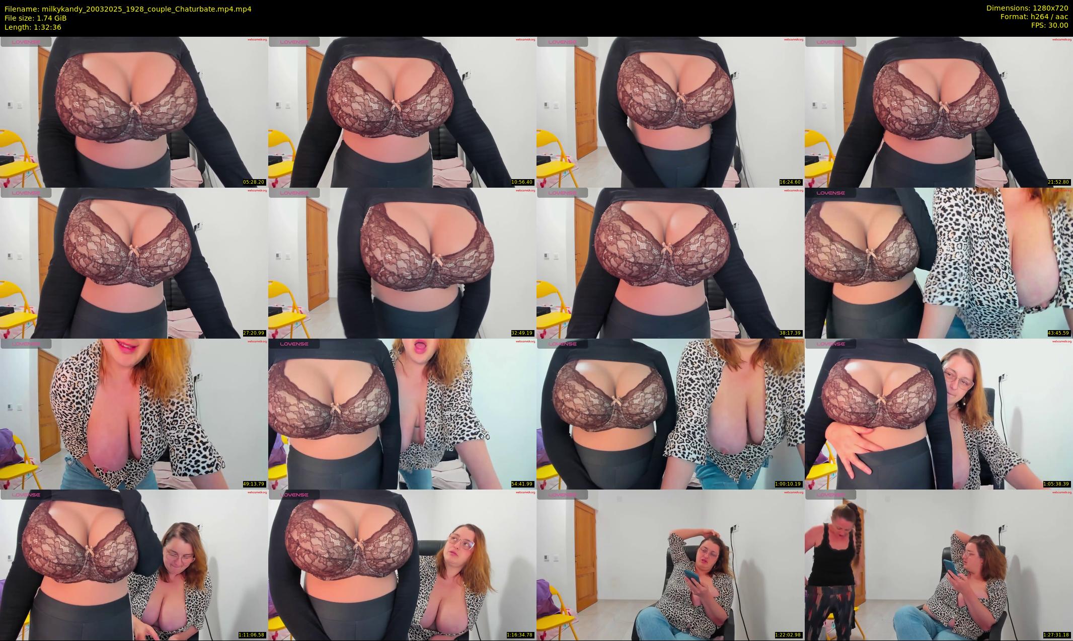 milkykandy — 93 minute Chaturbate female cam show recording, 720p, Mar 20, 2025