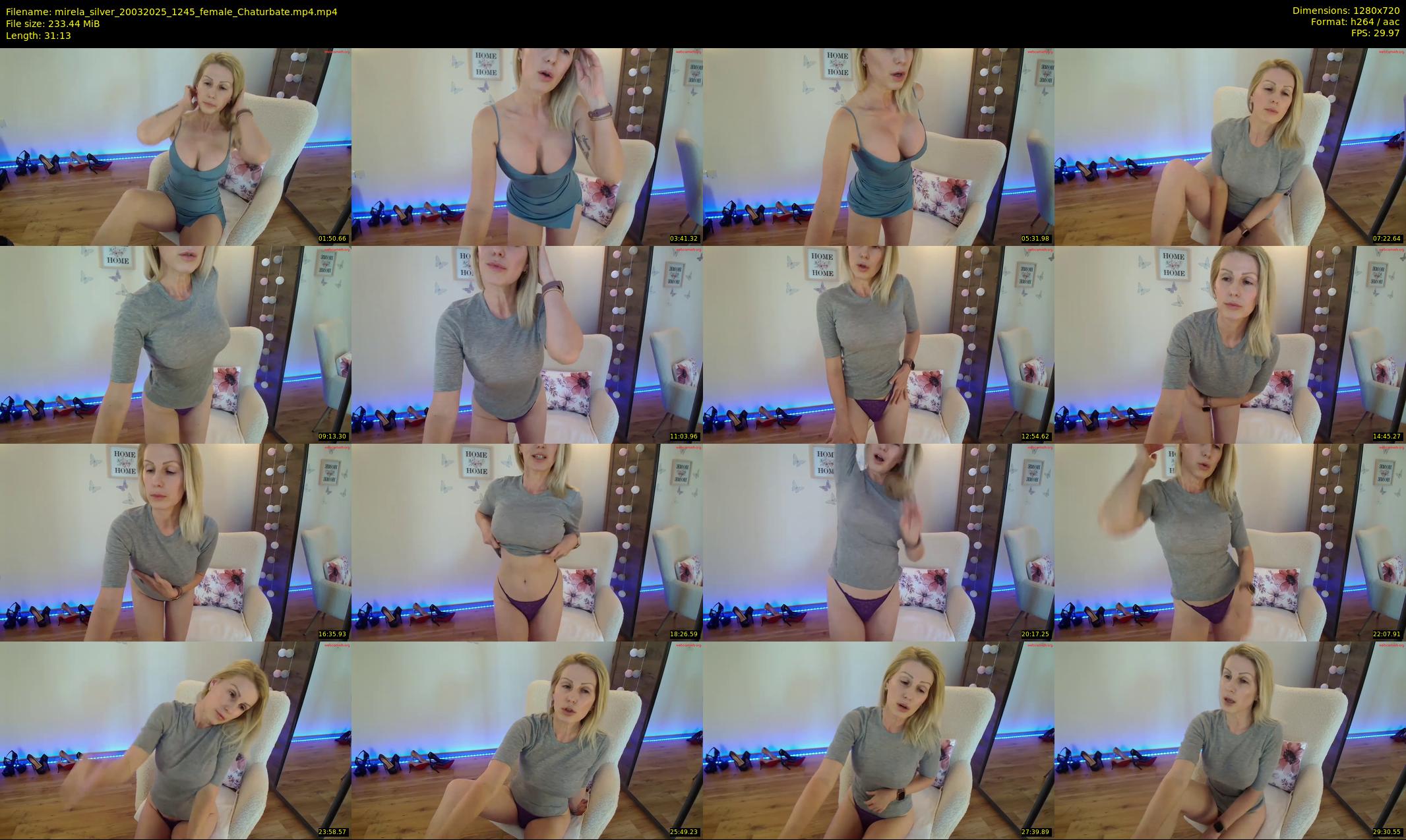 mirela_silver — 32 minute Chaturbate female cam show recording, 720p, Mar 20, 2025
