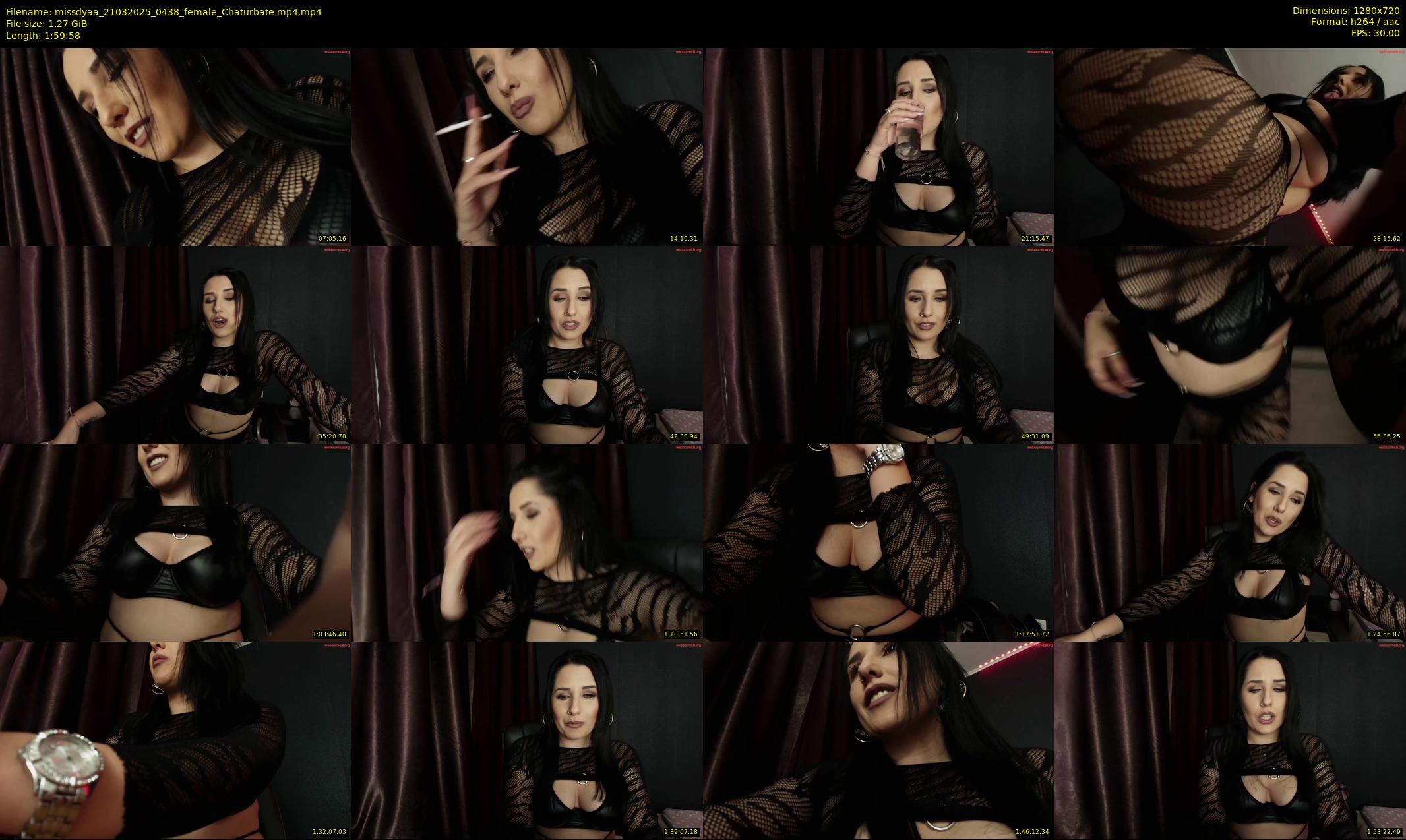 missdyaa — 120 minute Chaturbate female cam show recording, 720p, Mar 21, 2025