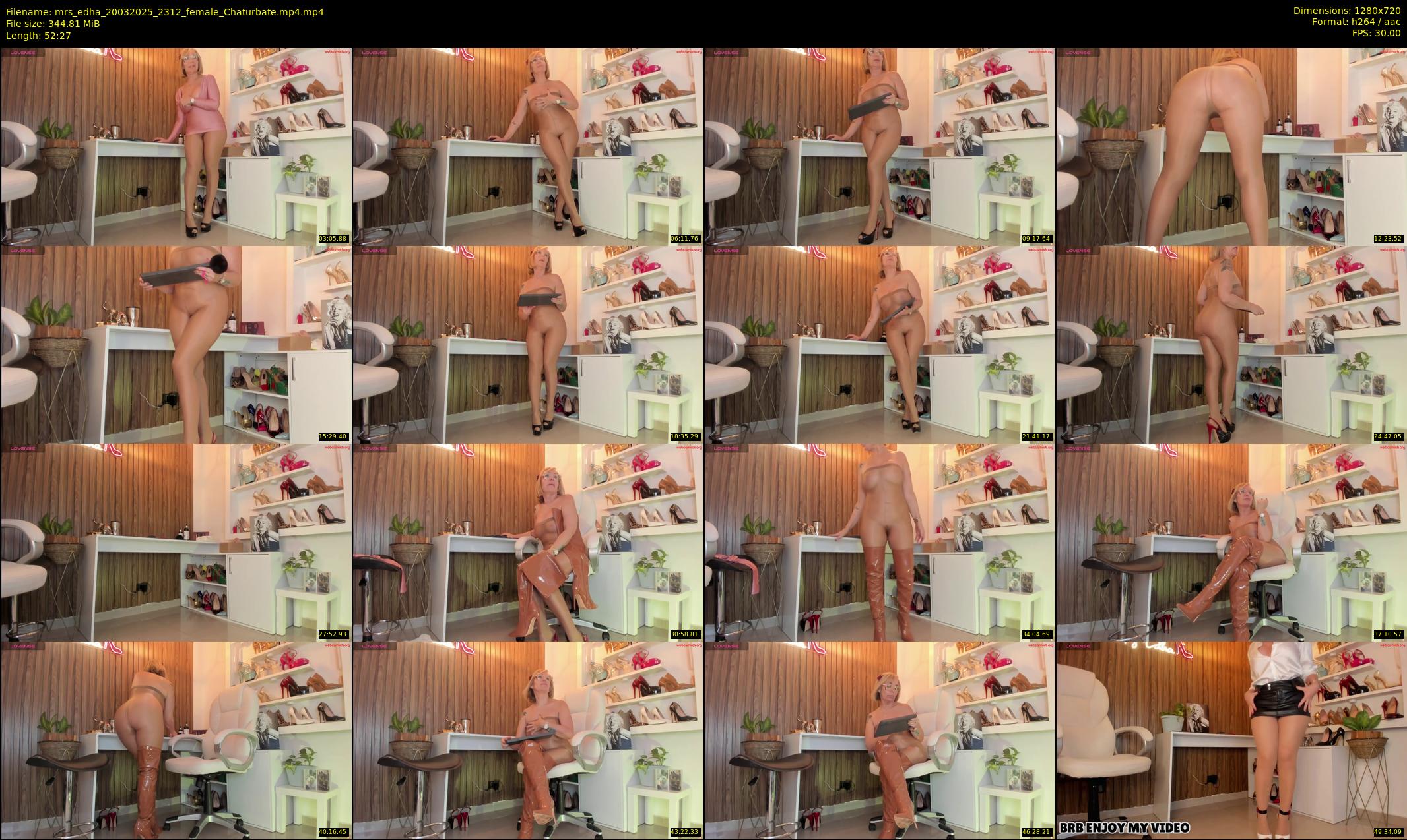 mrs_edha — 53 minute Chaturbate female cam show recording, 720p, Mar 20, 2025