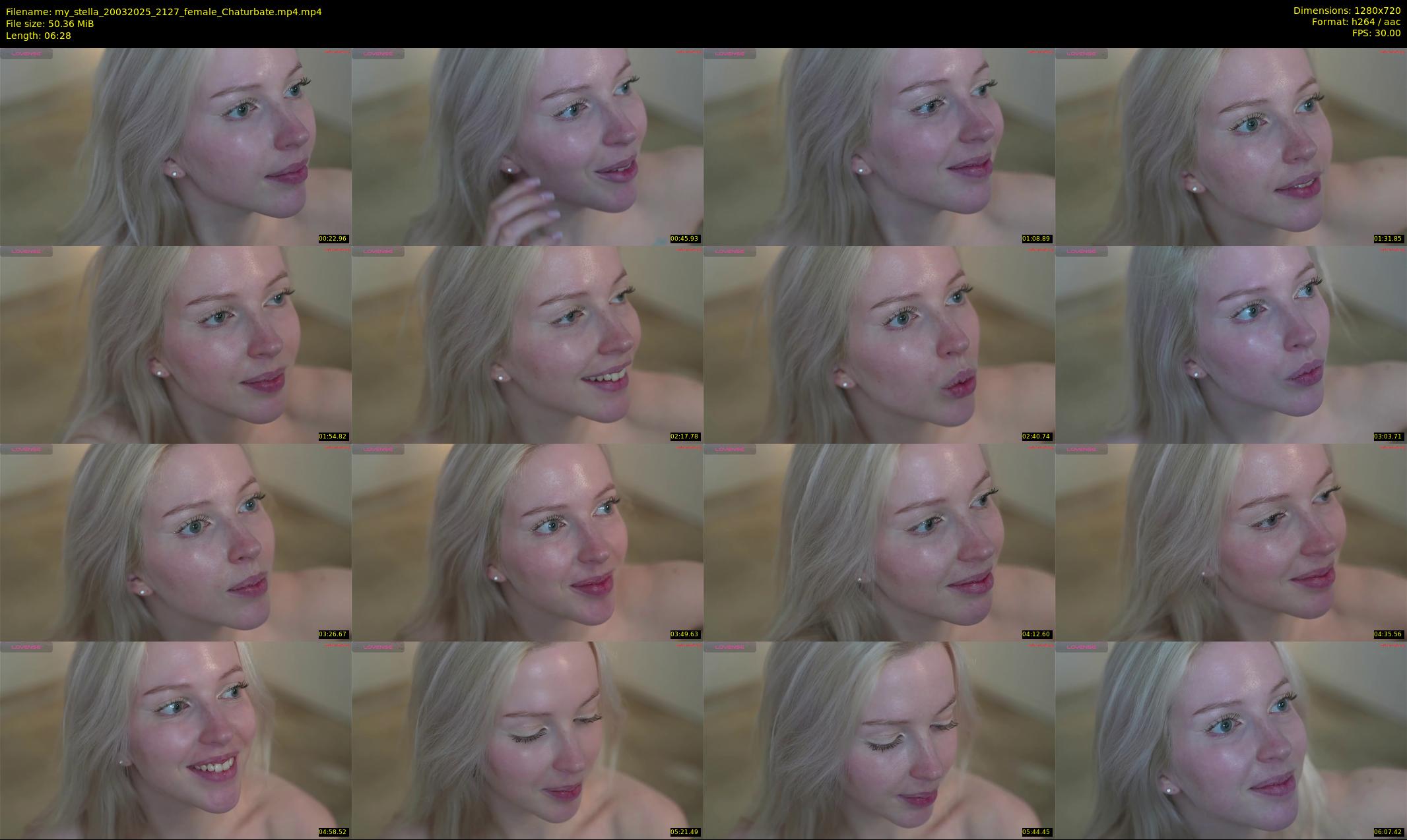 my_stella — 7 minute Chaturbate female cam show recording, 720p, Mar 20, 2025