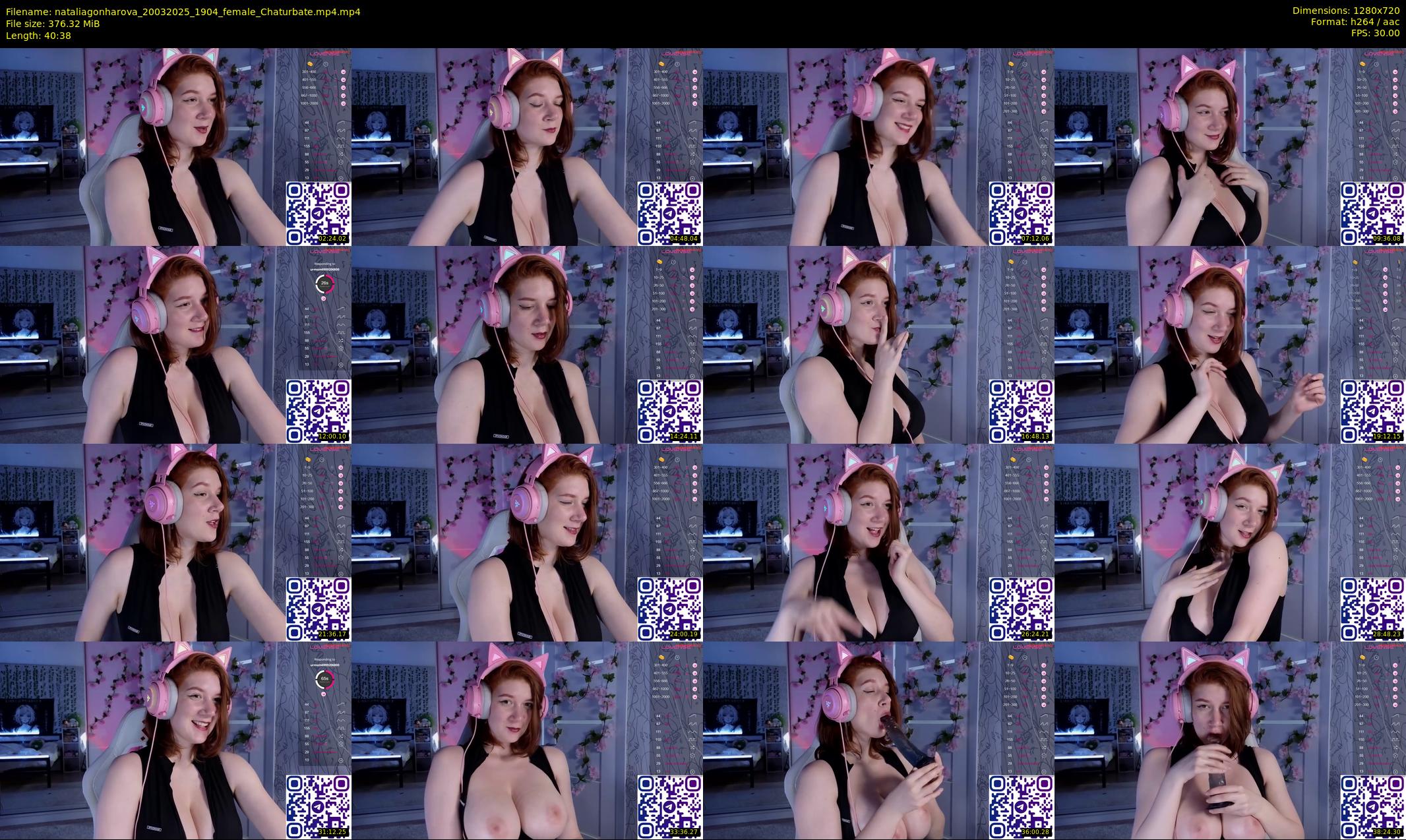 nataliagonharova — 41 minute Chaturbate female cam show recording, 720p, Mar 20, 2025