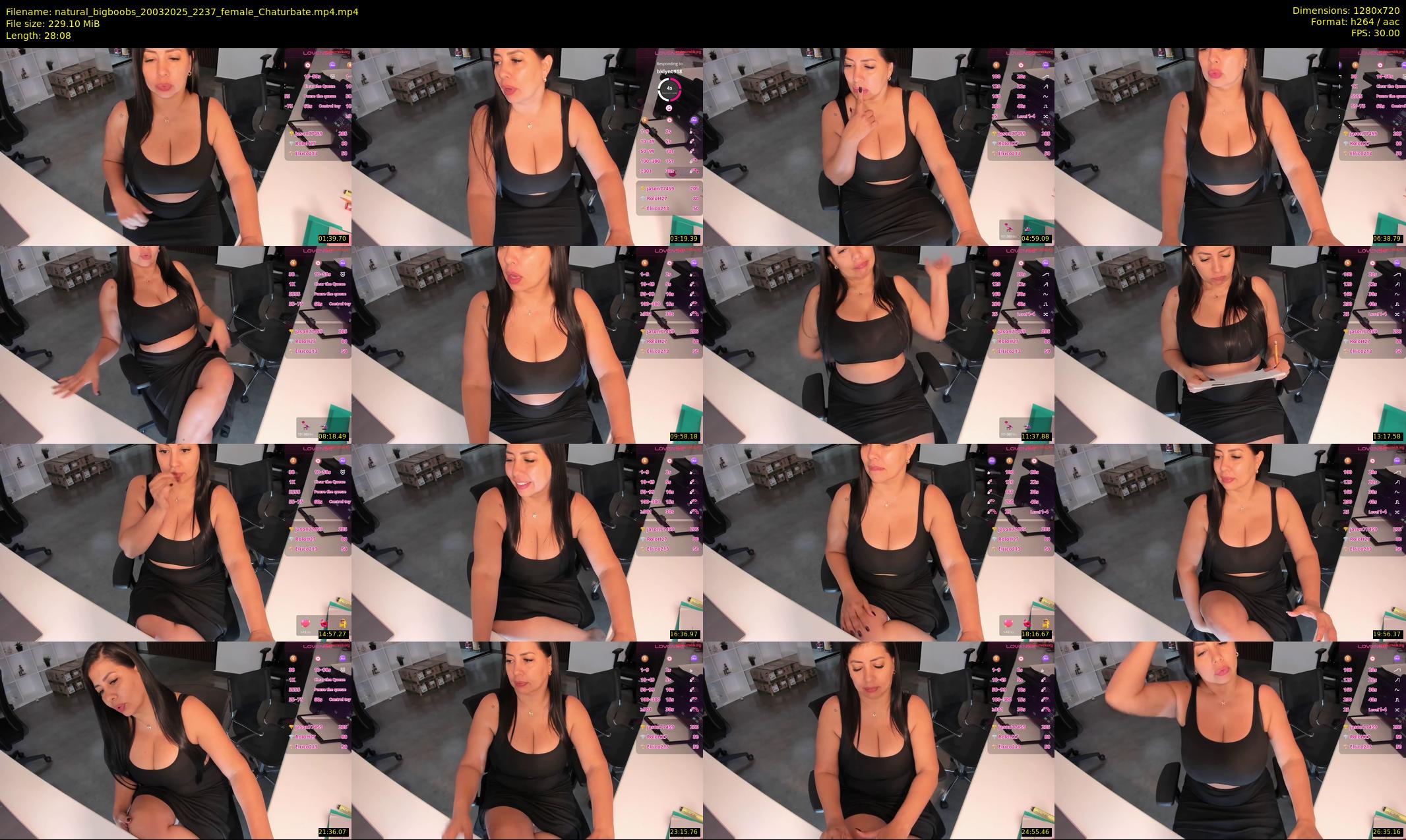 natural_bigboobs — 29 minute Chaturbate female cam show recording, 720p, Mar 20, 2025