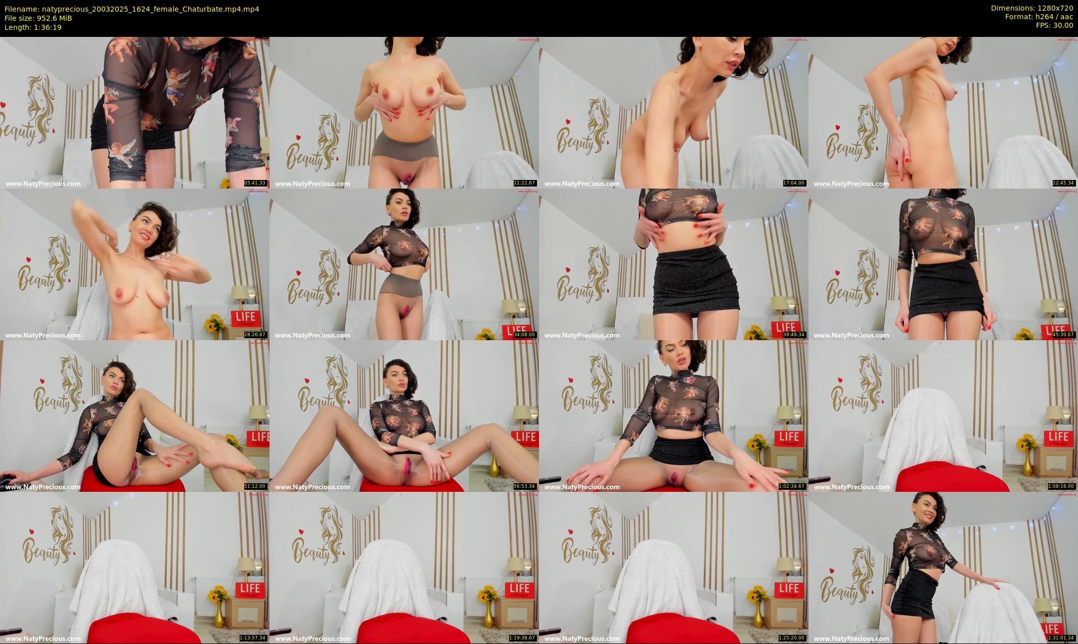 natyprecious — 97 minute Chaturbate female cam show recording, 720p, Mar 20, 2025