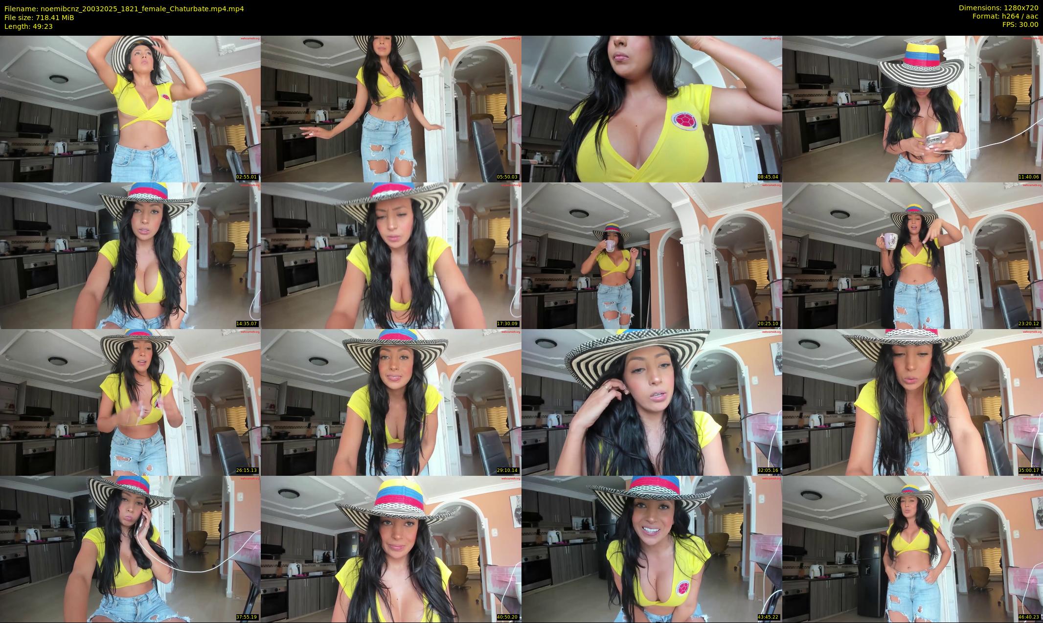 noemibcnz — 50 minute Chaturbate couple cam show recording, 720p, Mar 20, 2025