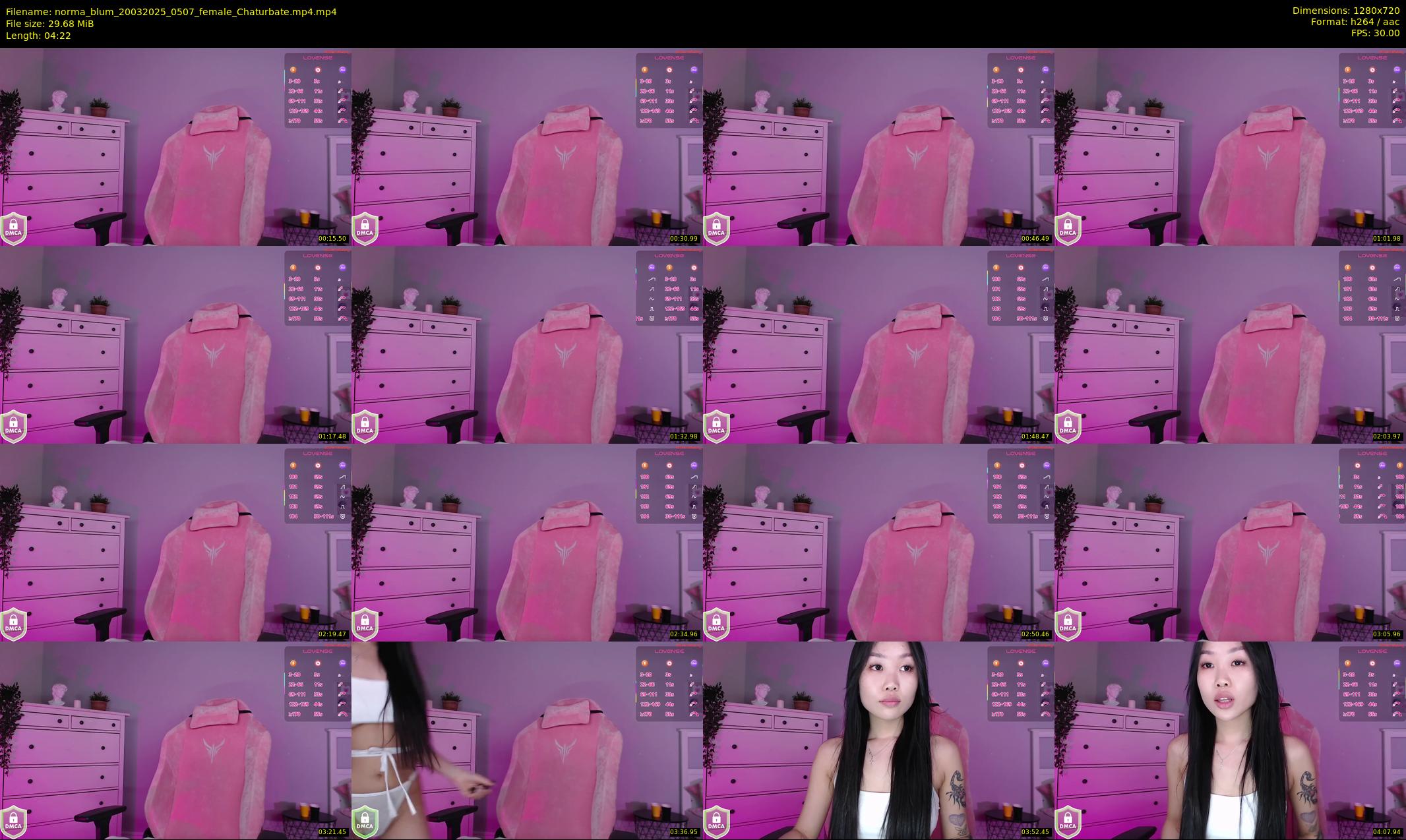 norma_blum — 5 minute Chaturbate female cam show recording, 720p, Mar 20, 2025