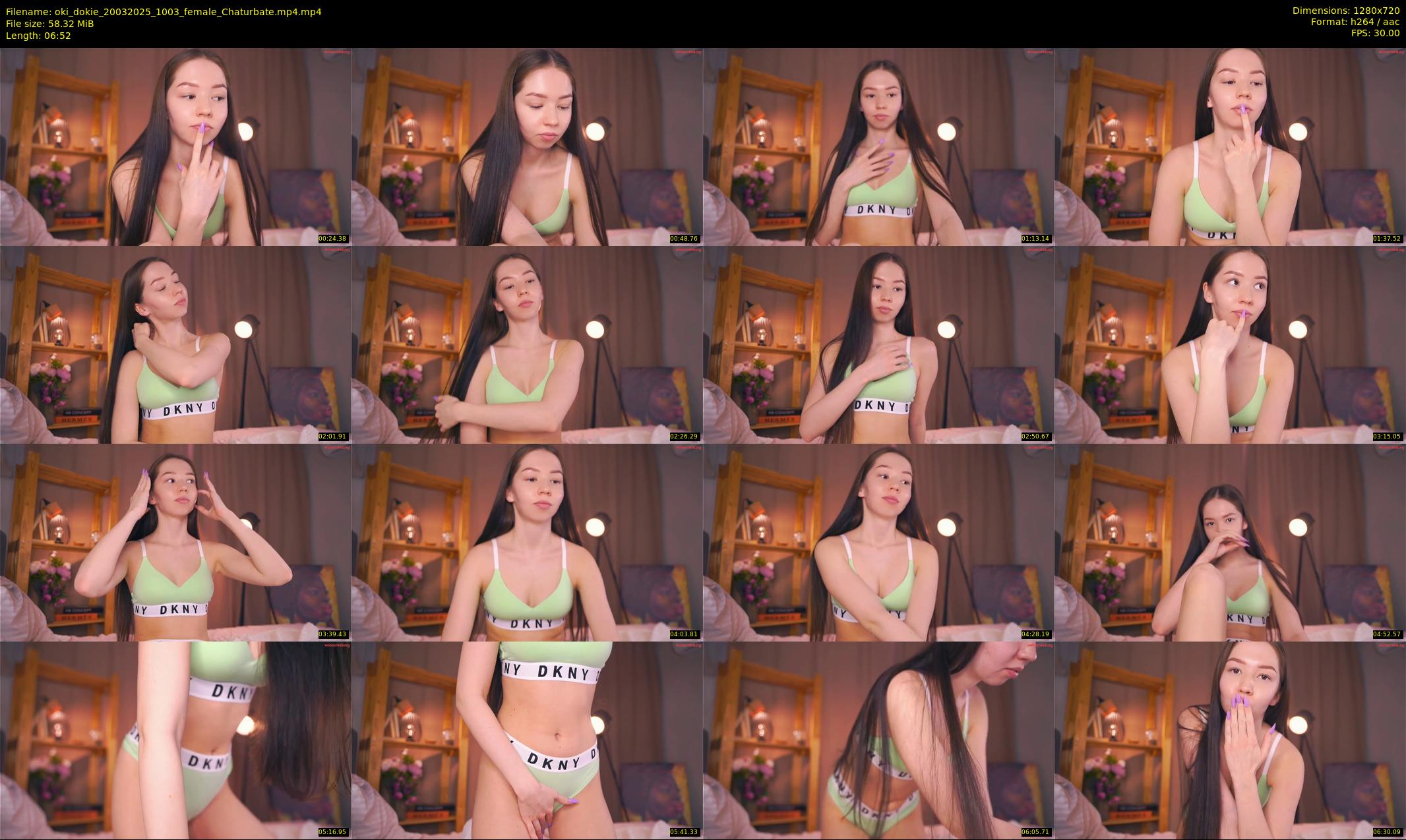 oki_dokie — 7 minute Chaturbate female cam show recording, 720p, Mar 20, 2025