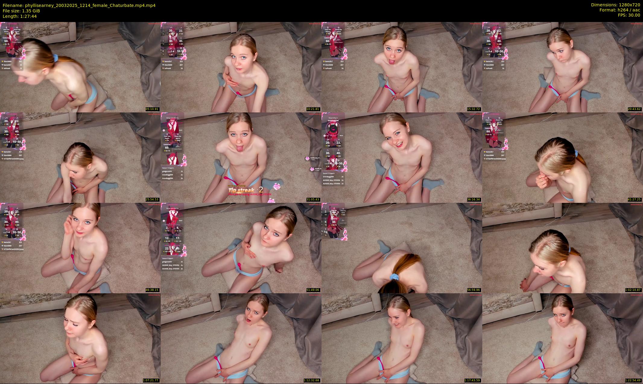 phyllisearney — 88 minute Chaturbate female cam show recording, 720p, Mar 20, 2025
