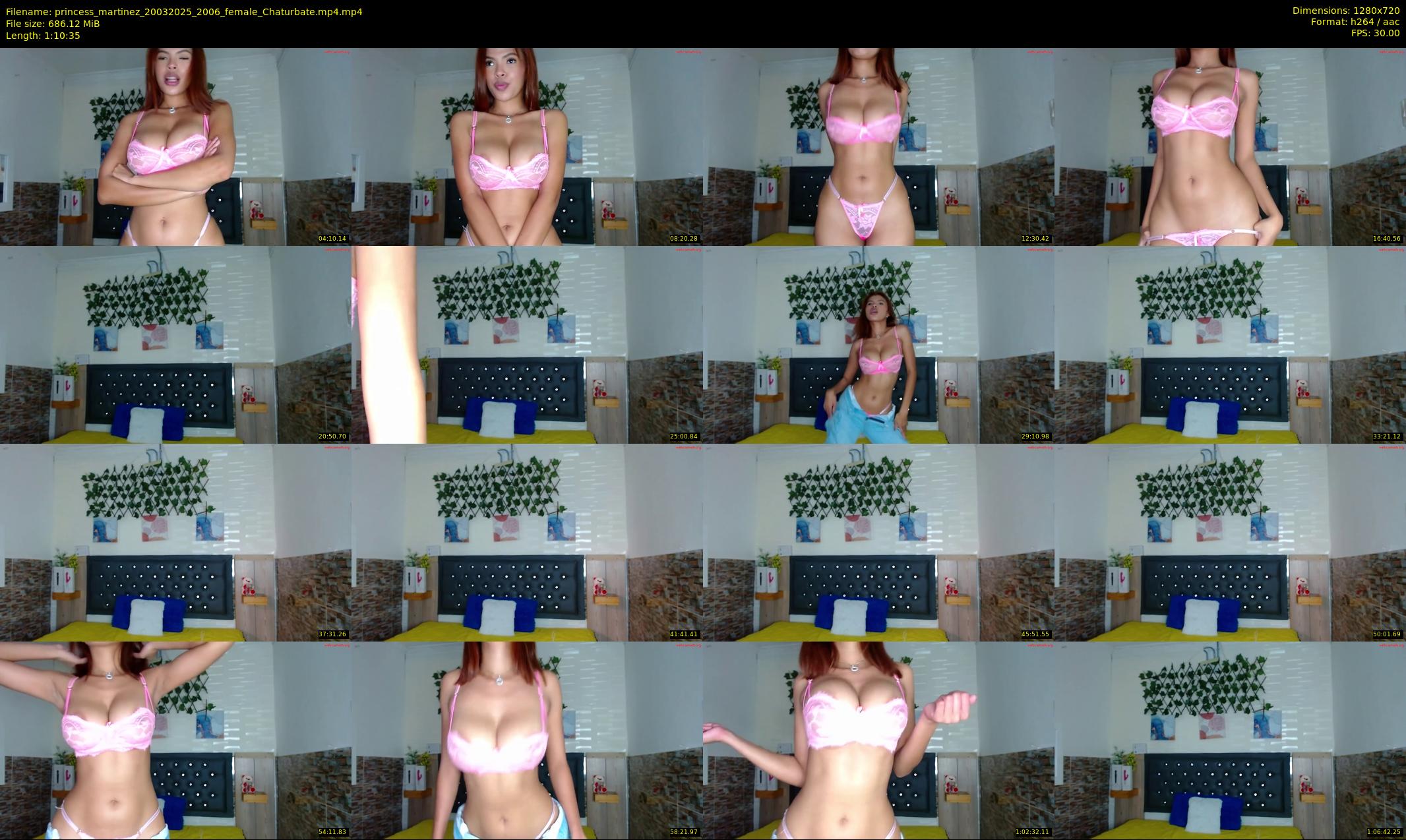 princess_martinez — 71 minute Chaturbate female cam show recording, 720p, Mar 20, 2025