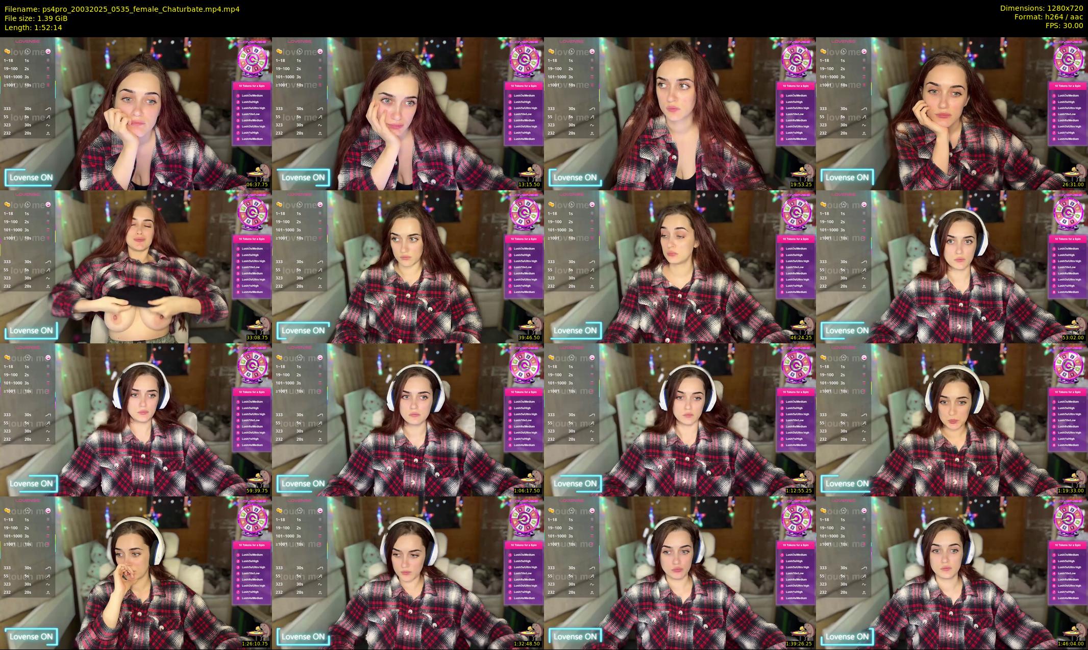 ps4pro — 113 minute Chaturbate female cam show recording, 720p, Mar 20, 2025