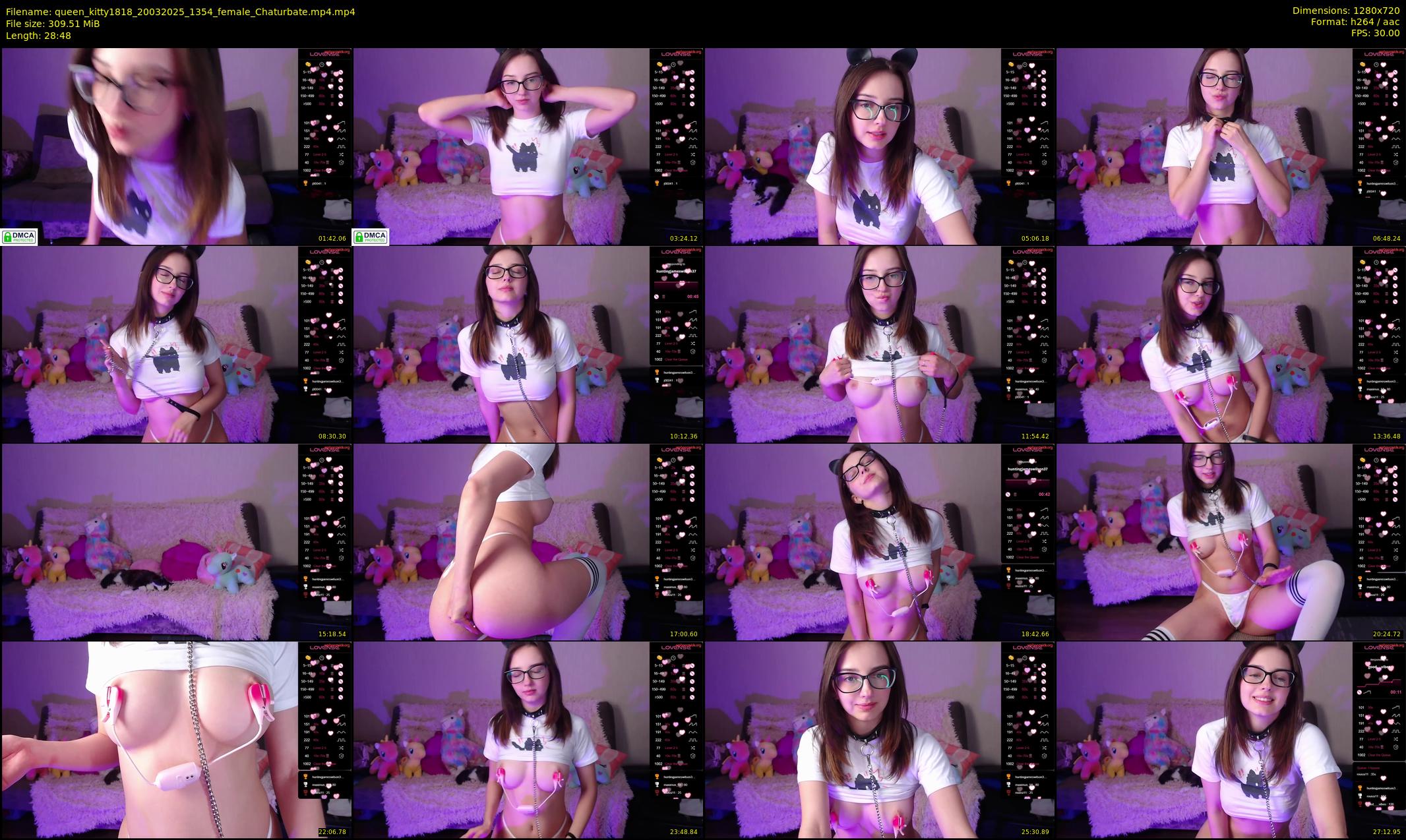 queen_kitty1818 — 29 minute Chaturbate female cam show recording, 720p, Mar 20, 2025
