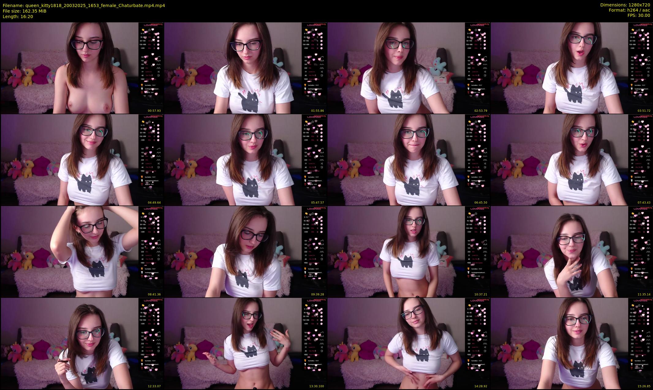queen_kitty1818 — 17 minute Chaturbate female cam show recording, 720p, Mar 20, 2025