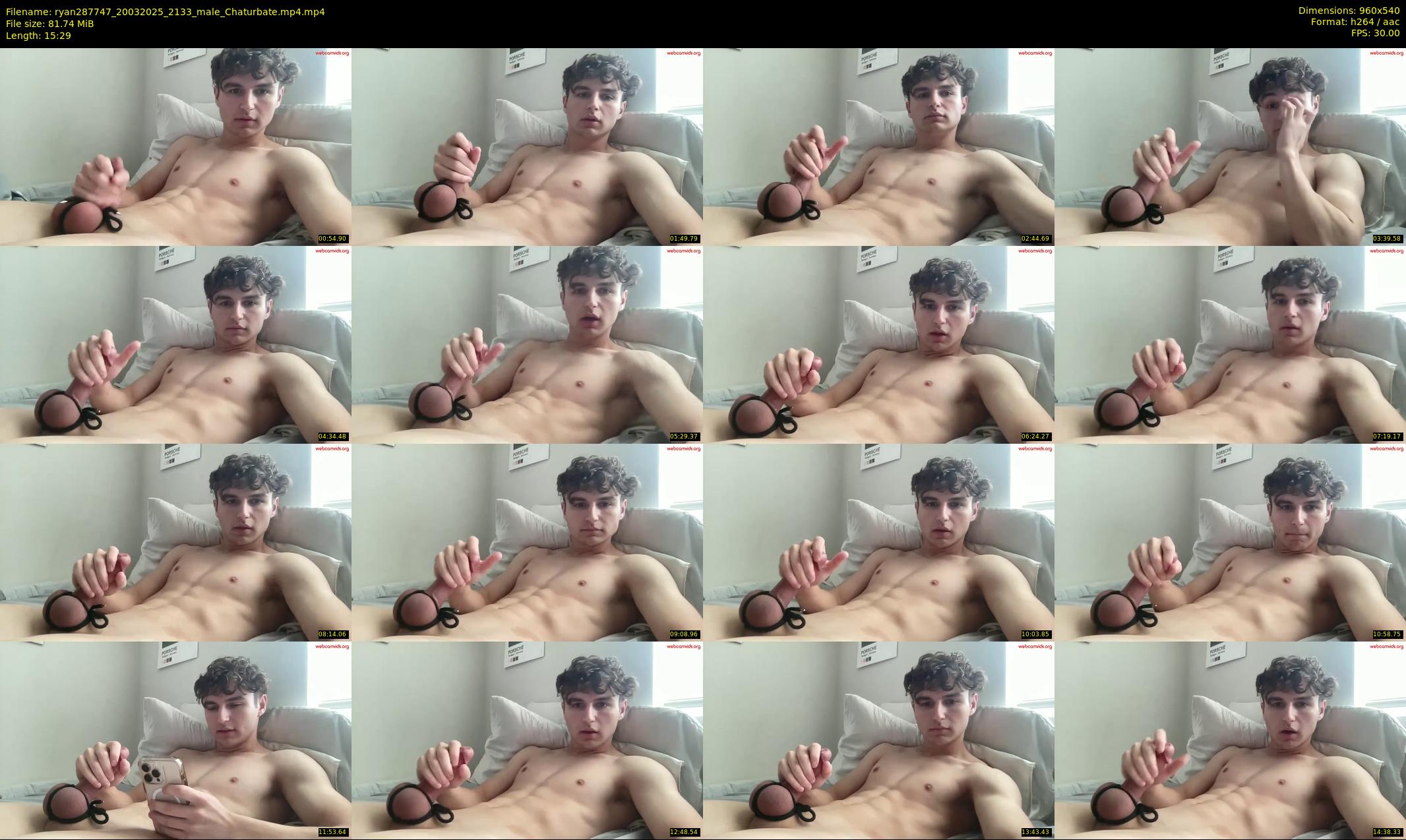 ryan287747 — 16 minute Chaturbate male cam show recording, 480p, Mar 20, 2025
