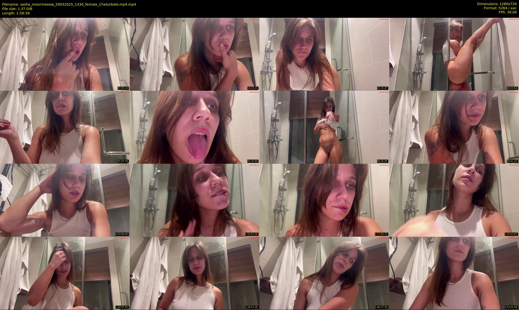 sasha_moormeoow — 120 minute Chaturbate female cam show recording, 720p, Mar 20, 2025