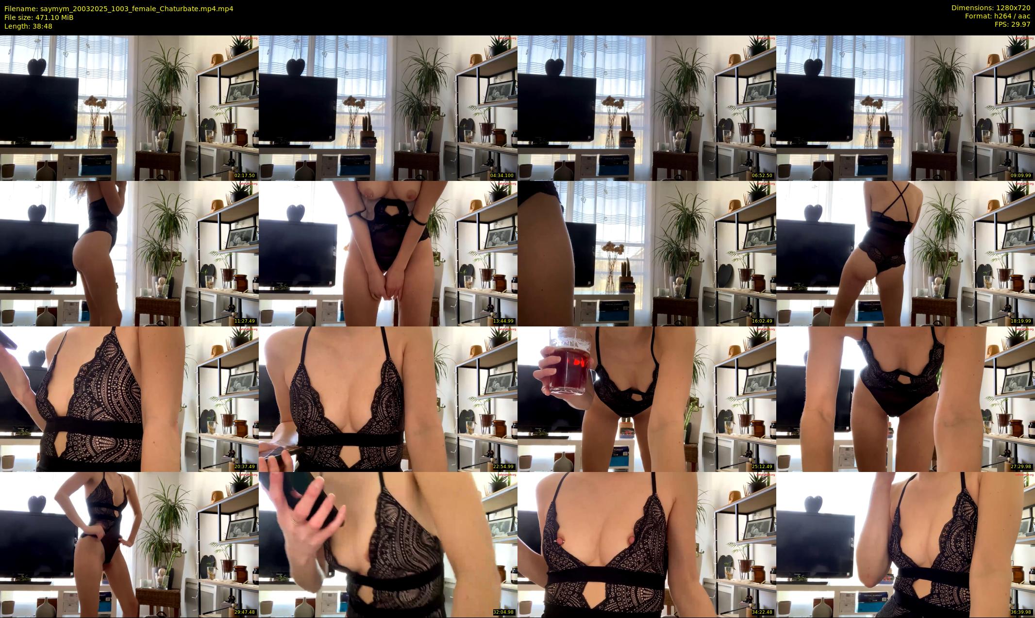 saymym — 39 minute Chaturbate female cam show recording, 720p, Mar 20, 2025