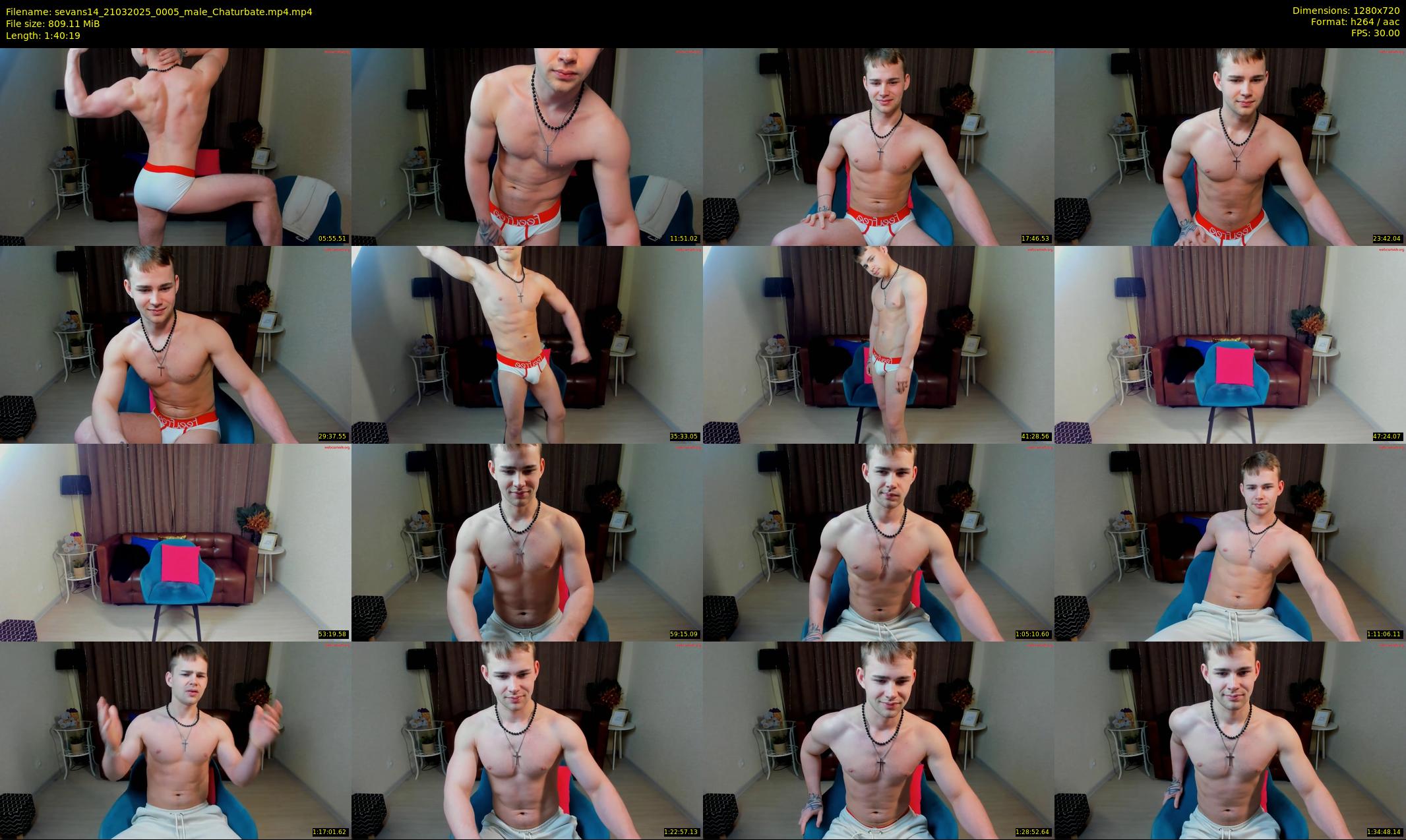 sevans14 — 101 minute Chaturbate male cam show recording, 720p, Mar 21, 2025