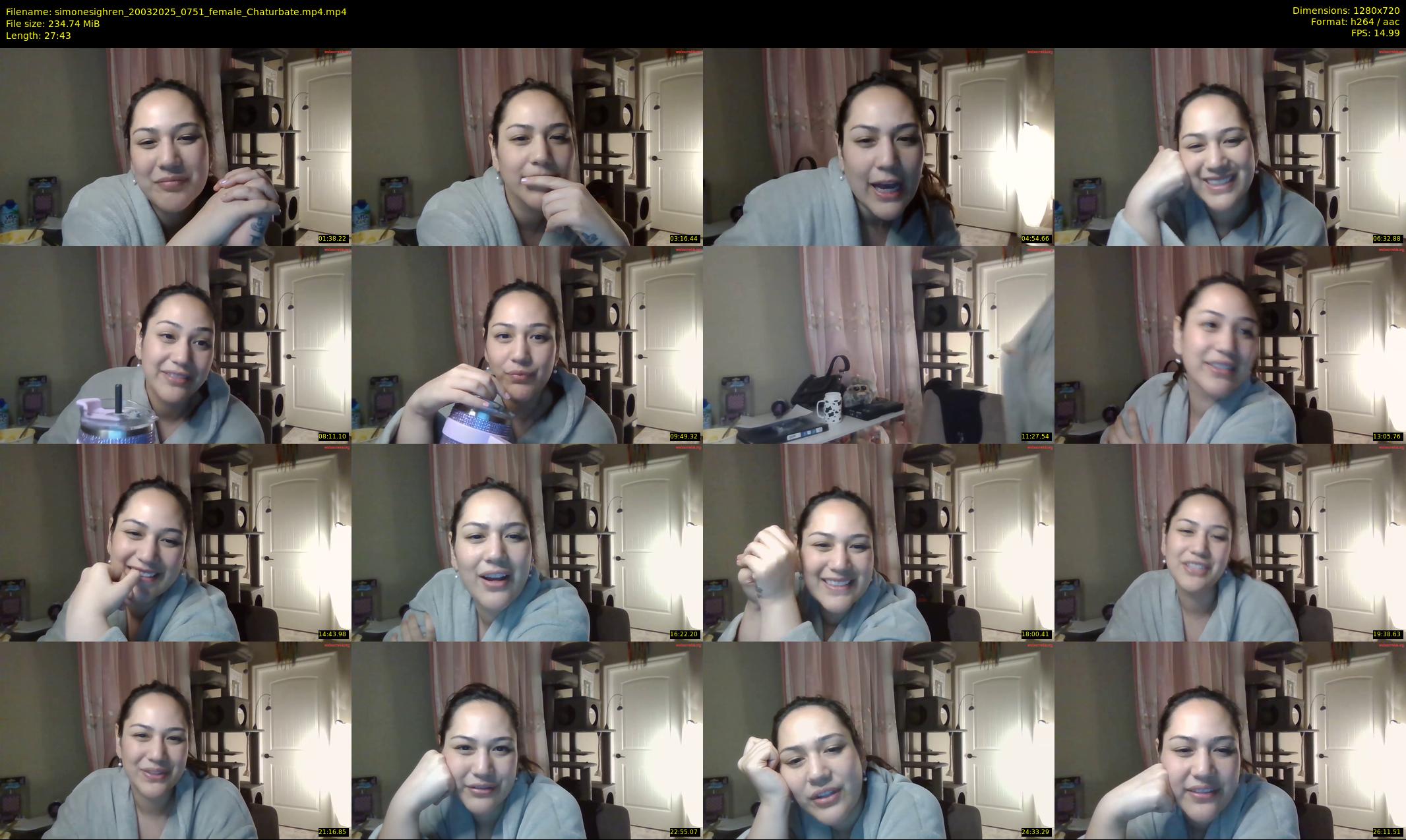 simonesighren — 28 minute Chaturbate female cam show recording, 720p, Mar 20, 2025