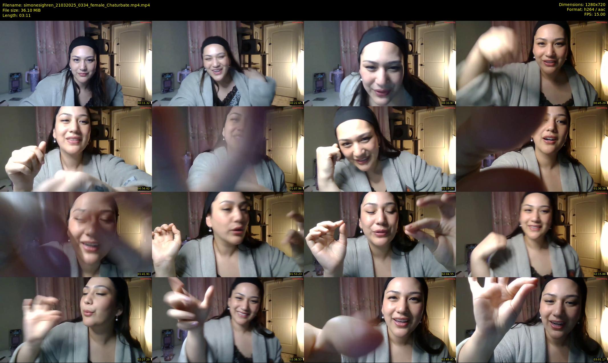 simonesighren — 4 minute Chaturbate female cam show recording, 720p, Mar 21, 2025