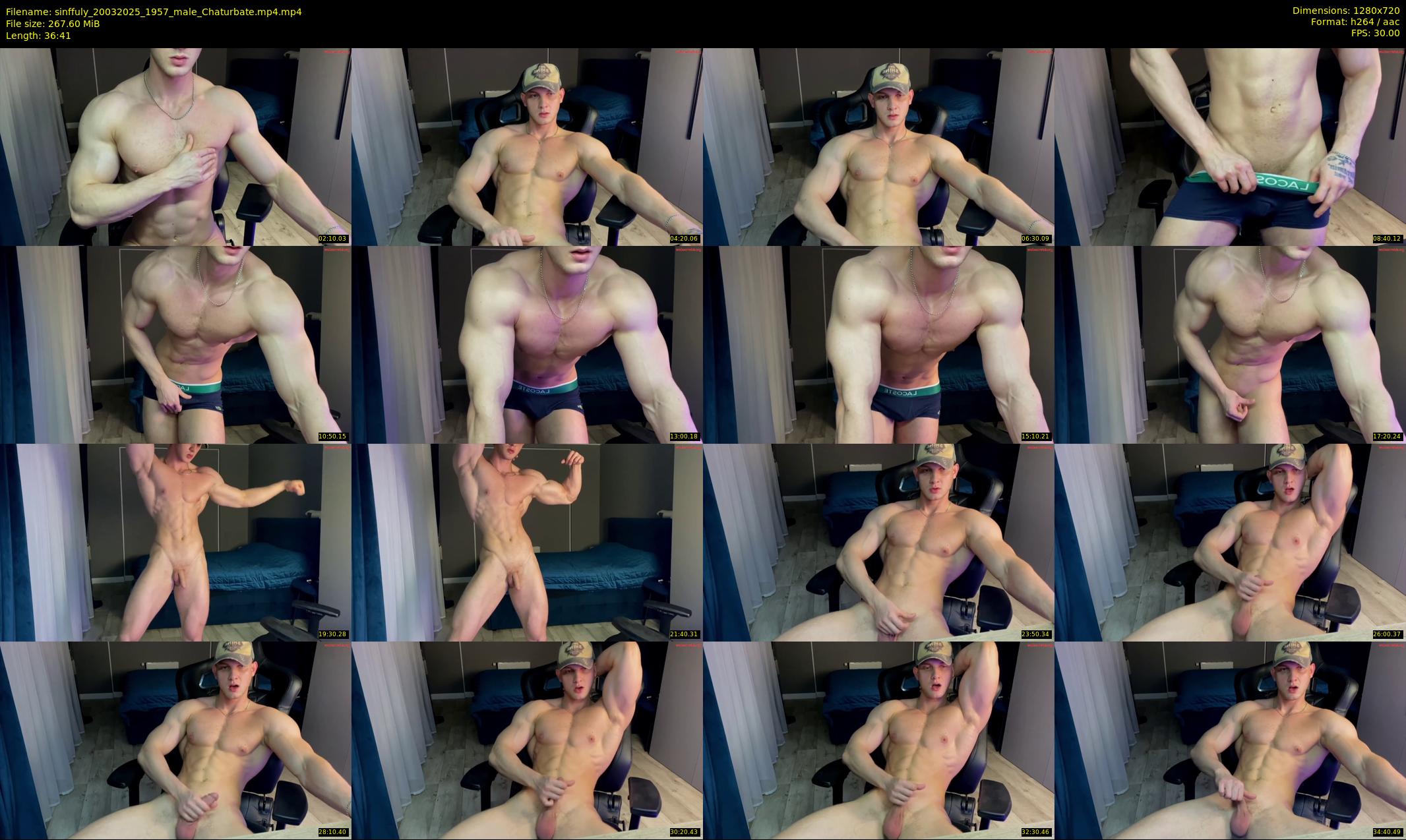 sinffuly — 37 minute Chaturbate male cam show recording, 720p, Mar 20, 2025