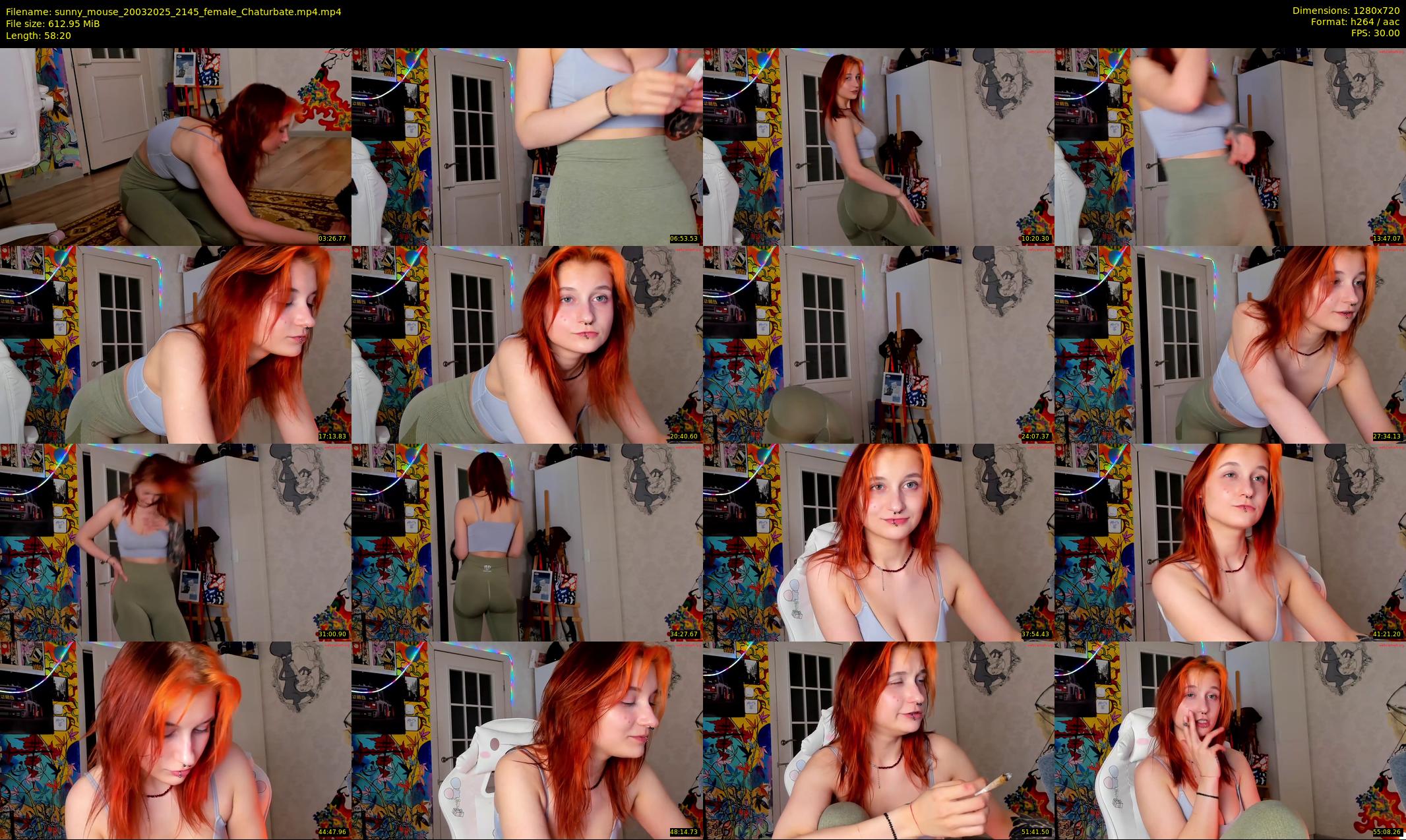 sunny_mouse — 59 minute Chaturbate female cam show recording, 720p, Mar 20, 2025