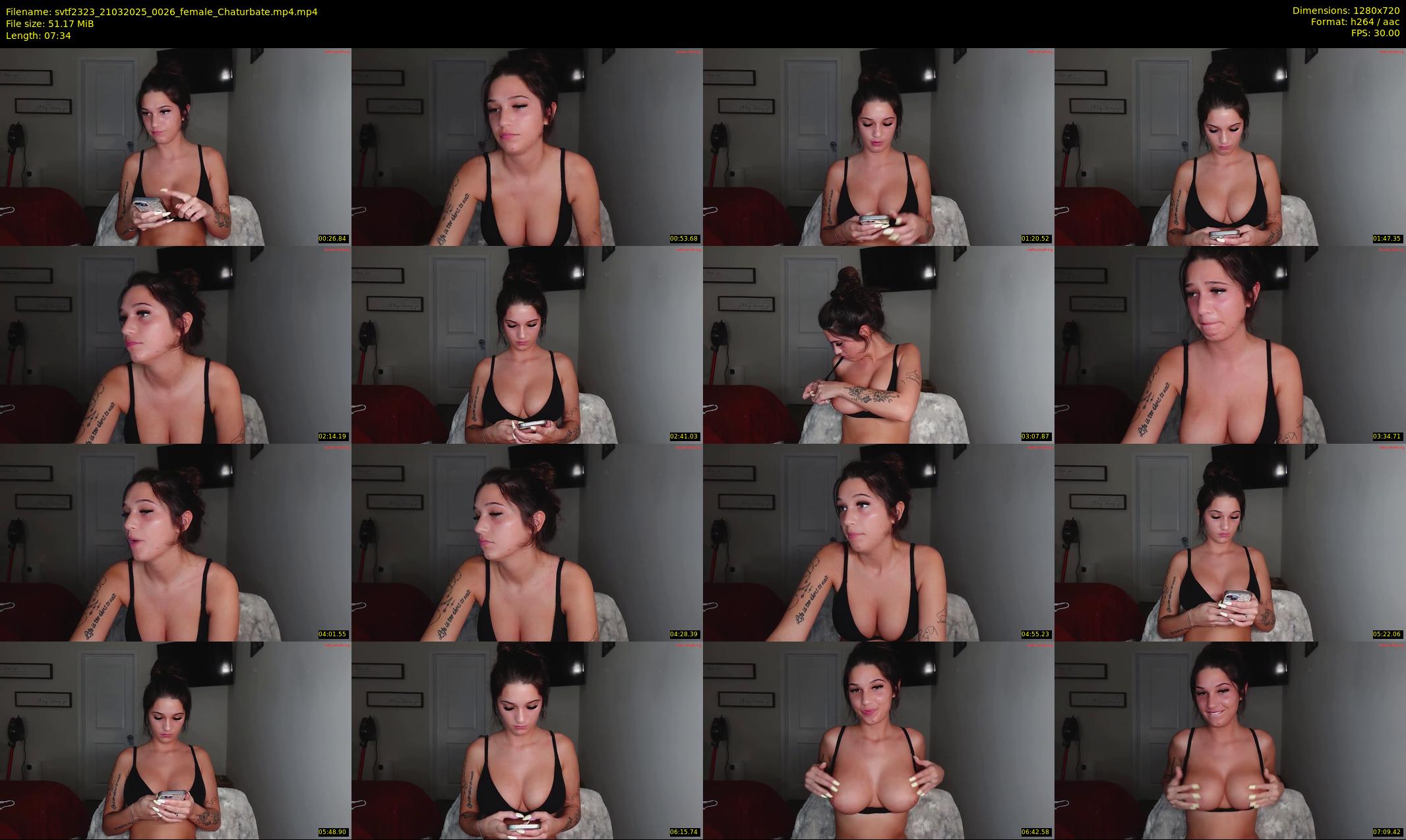 svtf2323 — 8 minute Chaturbate female cam show recording, 720p, Mar 21, 2025
