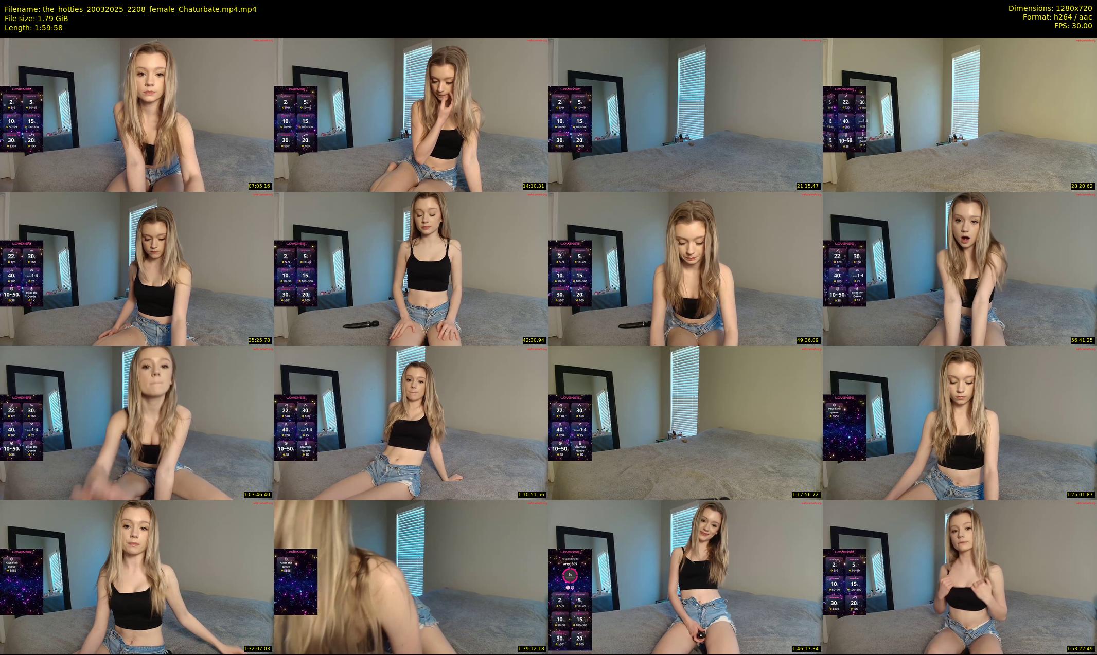 the_hotties — 120 minute Chaturbate couple cam show recording, 720p, Mar 20, 2025