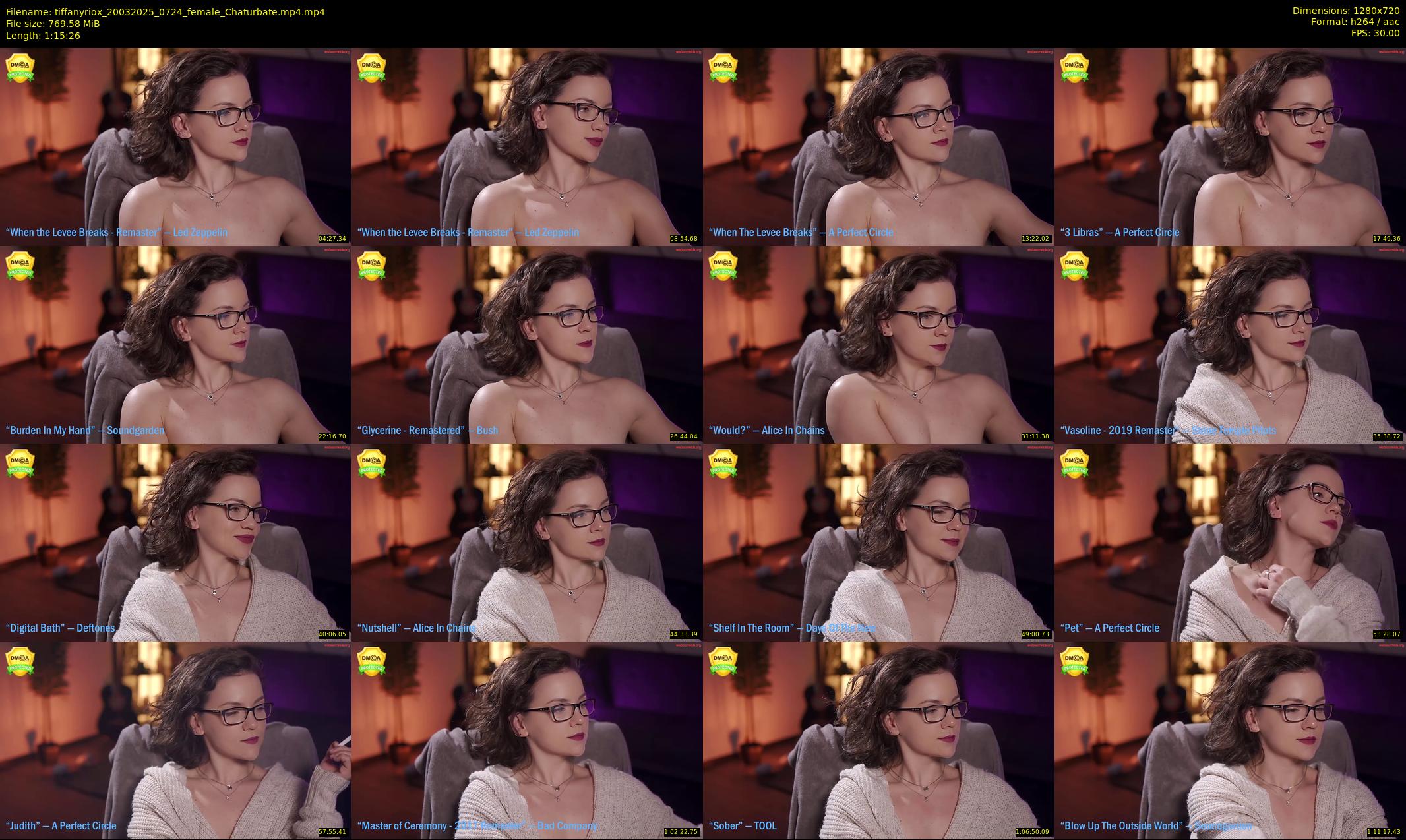 tiffanyriox — 76 minute Chaturbate female cam show recording, 720p, Mar 20, 2025