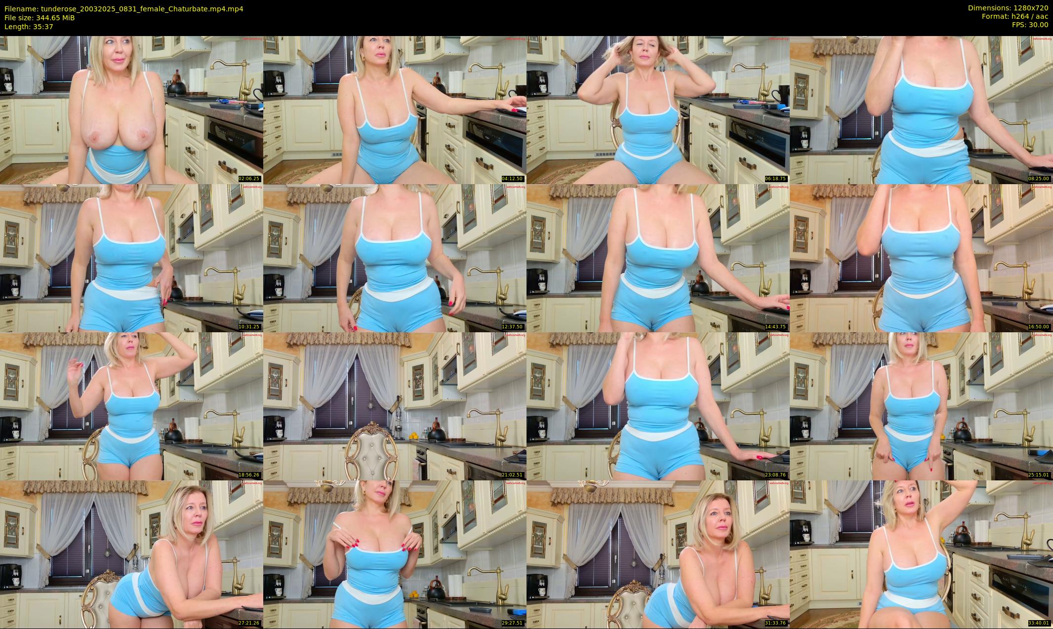 tunderose — 36 minute Chaturbate female cam show recording, 720p, Mar 20, 2025