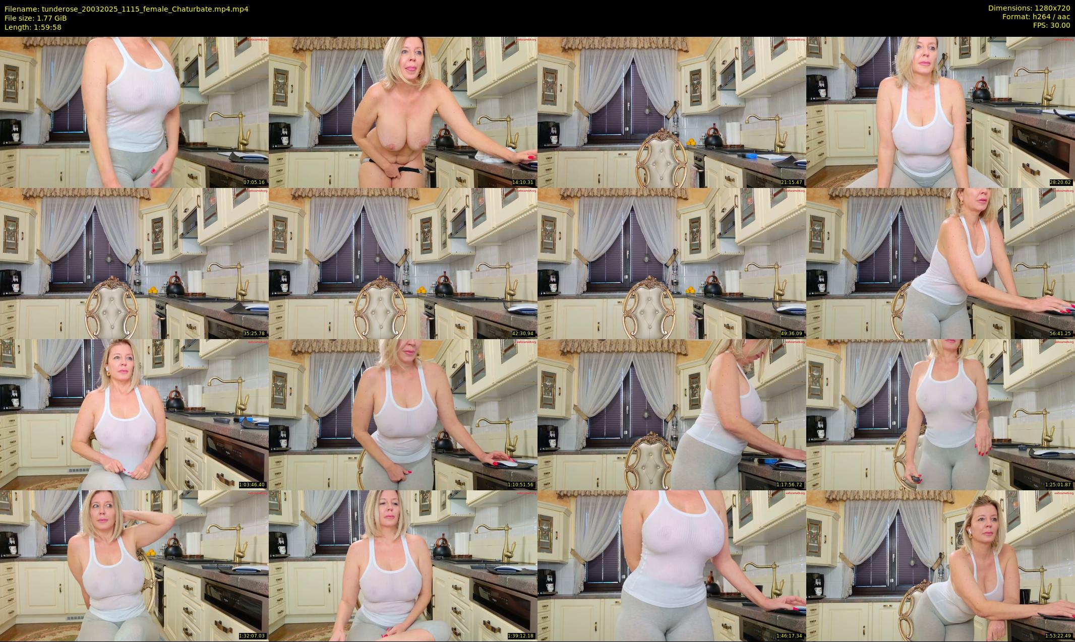 tunderose — 120 minute Chaturbate female cam show recording, 720p, Mar 20, 2025
