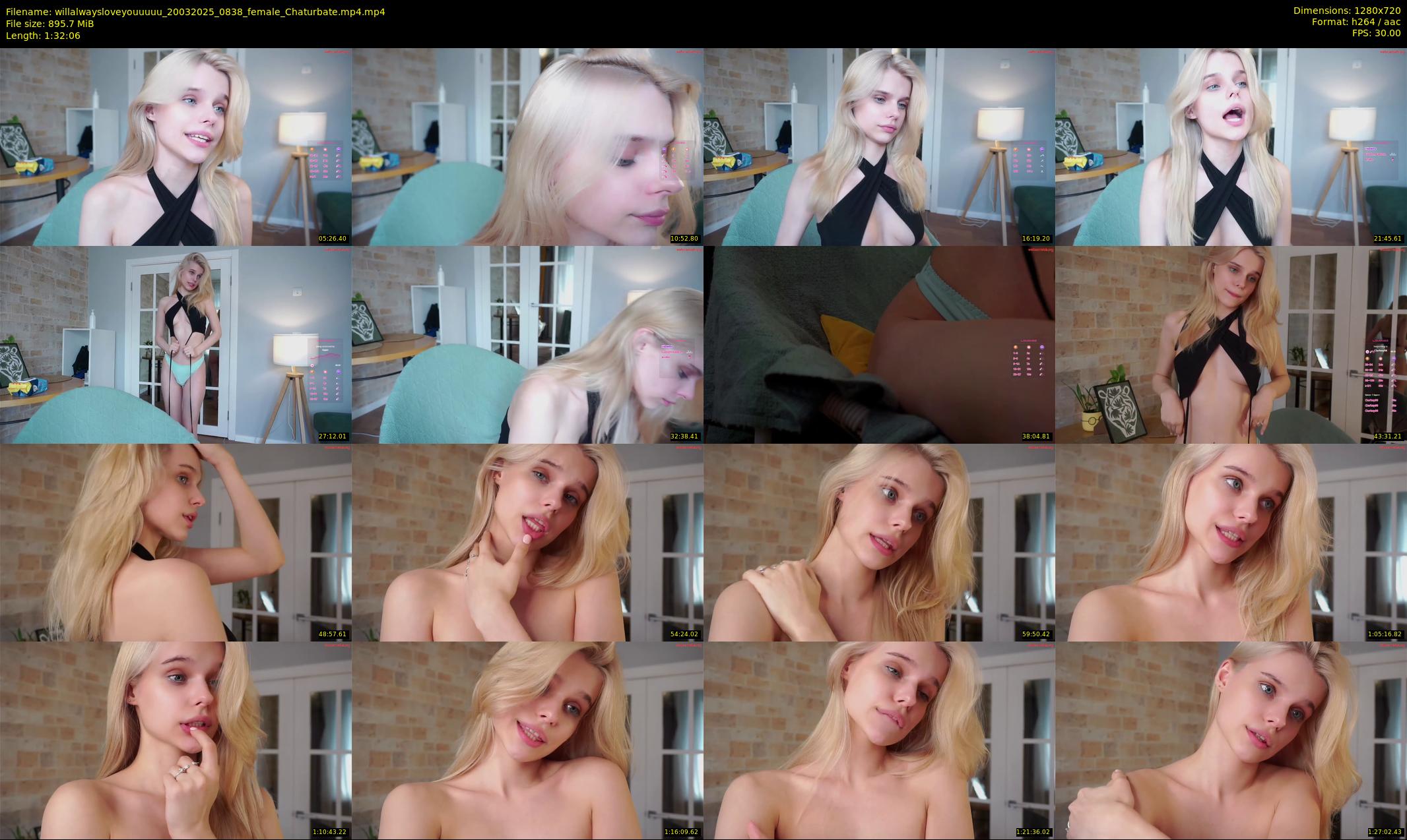 willalwaysloveyouuuuu — 93 minute Chaturbate female cam show recording, 720p, Mar 20, 2025
