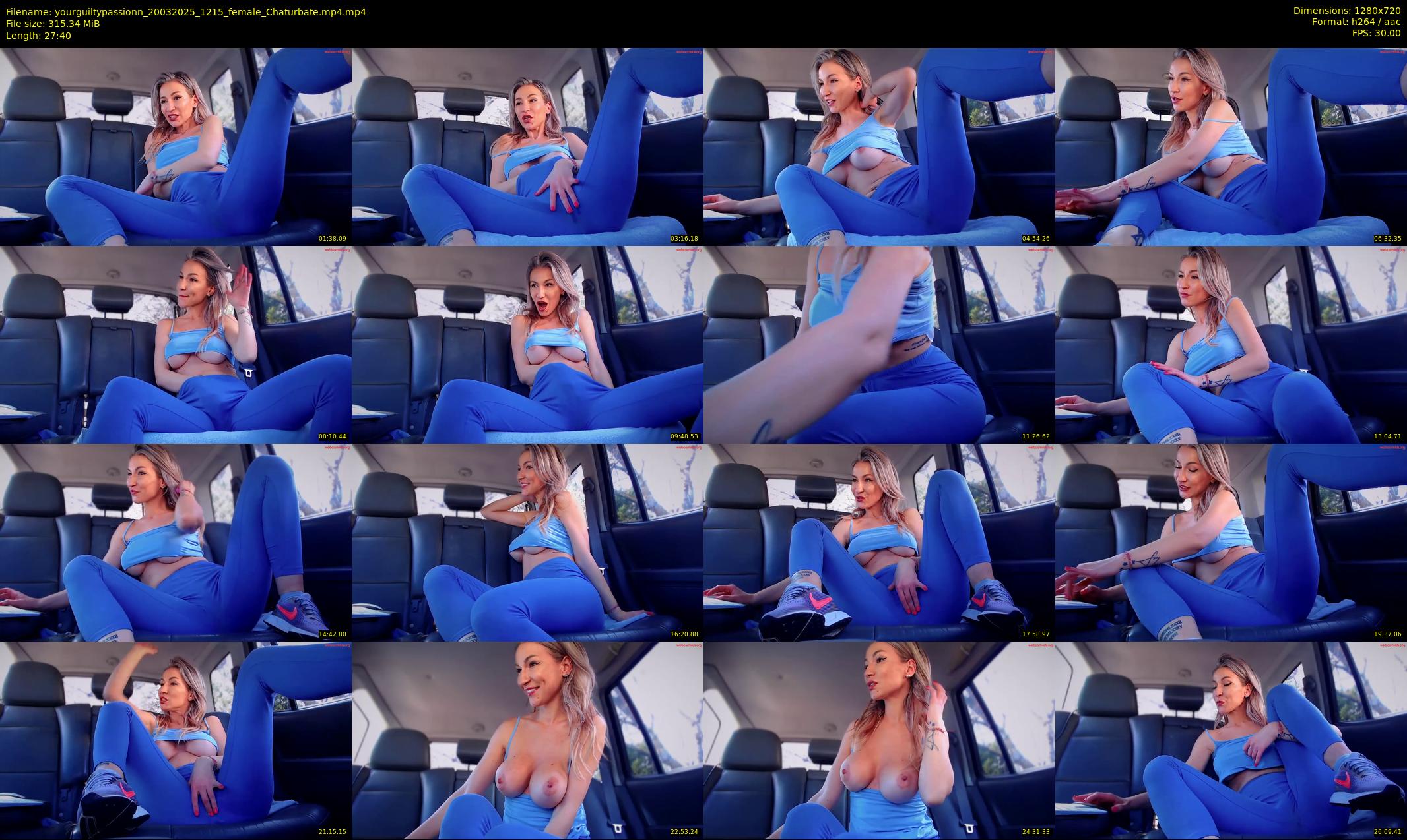 yourguiltypassionn — 28 minute Chaturbate female cam show recording, 720p, Mar 20, 2025