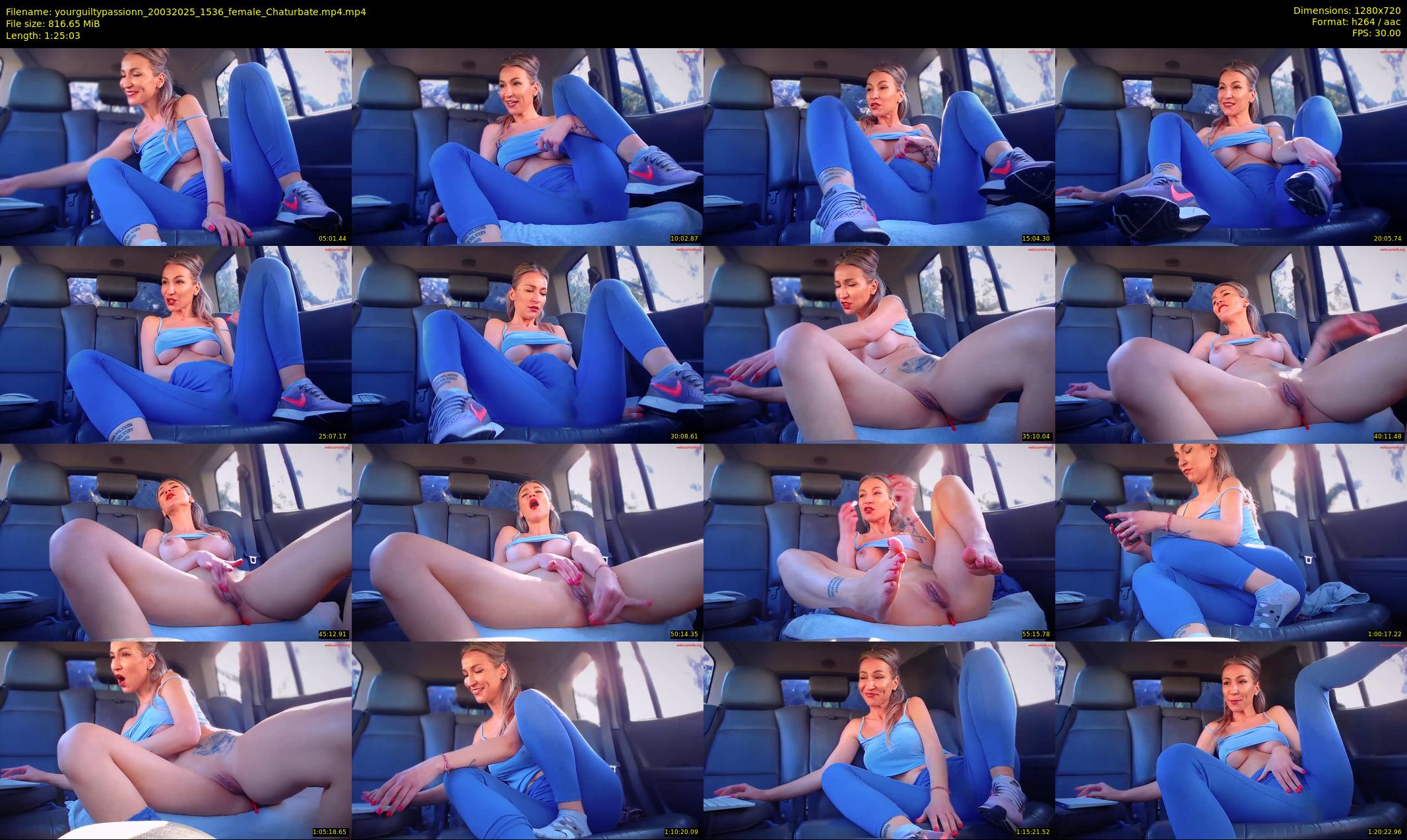 yourguiltypassionn — 86 minute Chaturbate female cam show recording, 720p, Mar 20, 2025