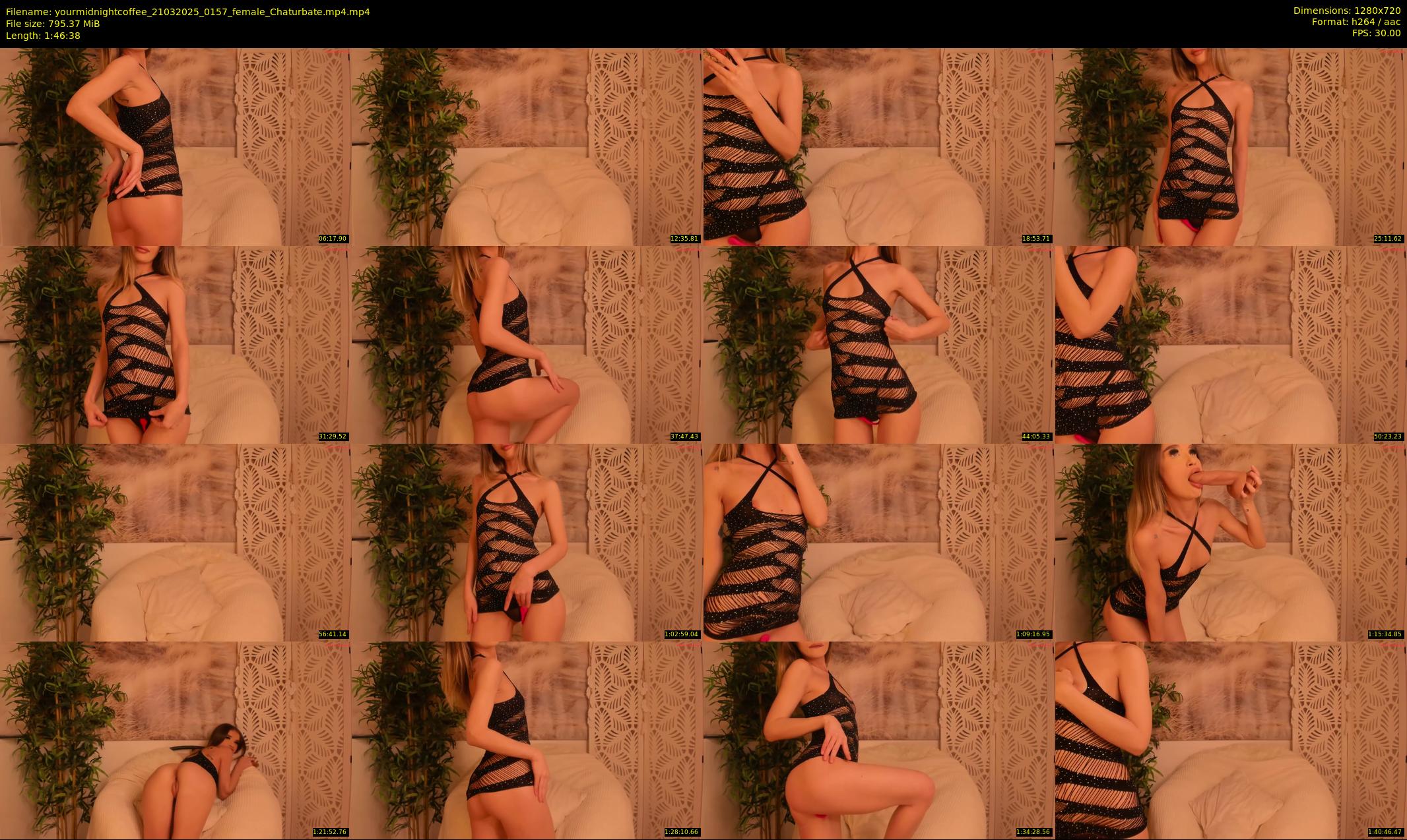 yourmidnightcoffee — 107 minute Chaturbate female cam show recording, 720p, Mar 21, 2025