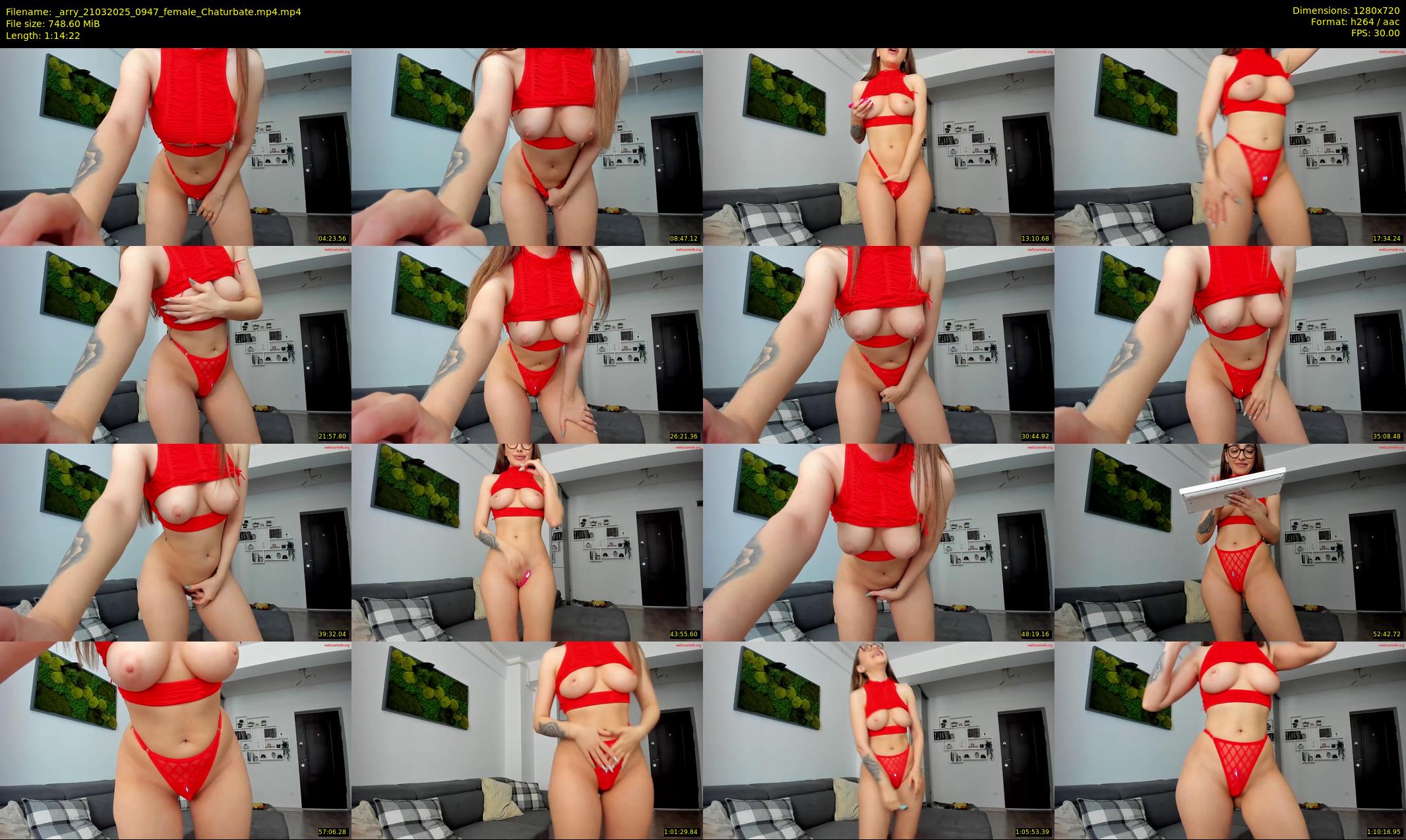 _arry — 75 minute Chaturbate female cam show recording, 720p, Mar 21, 2025