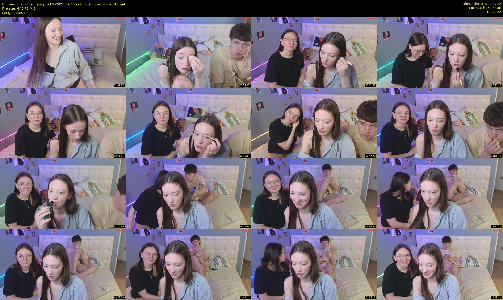 _reverse_gang_ — 34 minute Chaturbate couple cam show recording, 720p, Mar 21, 2025