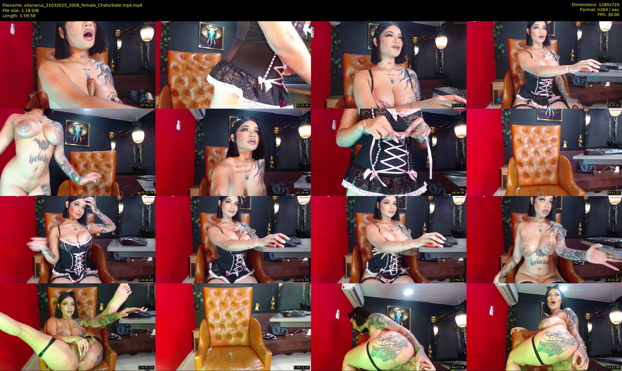 aitanarus — 120 minute Chaturbate female cam show recording, 720p, Mar 21, 2025